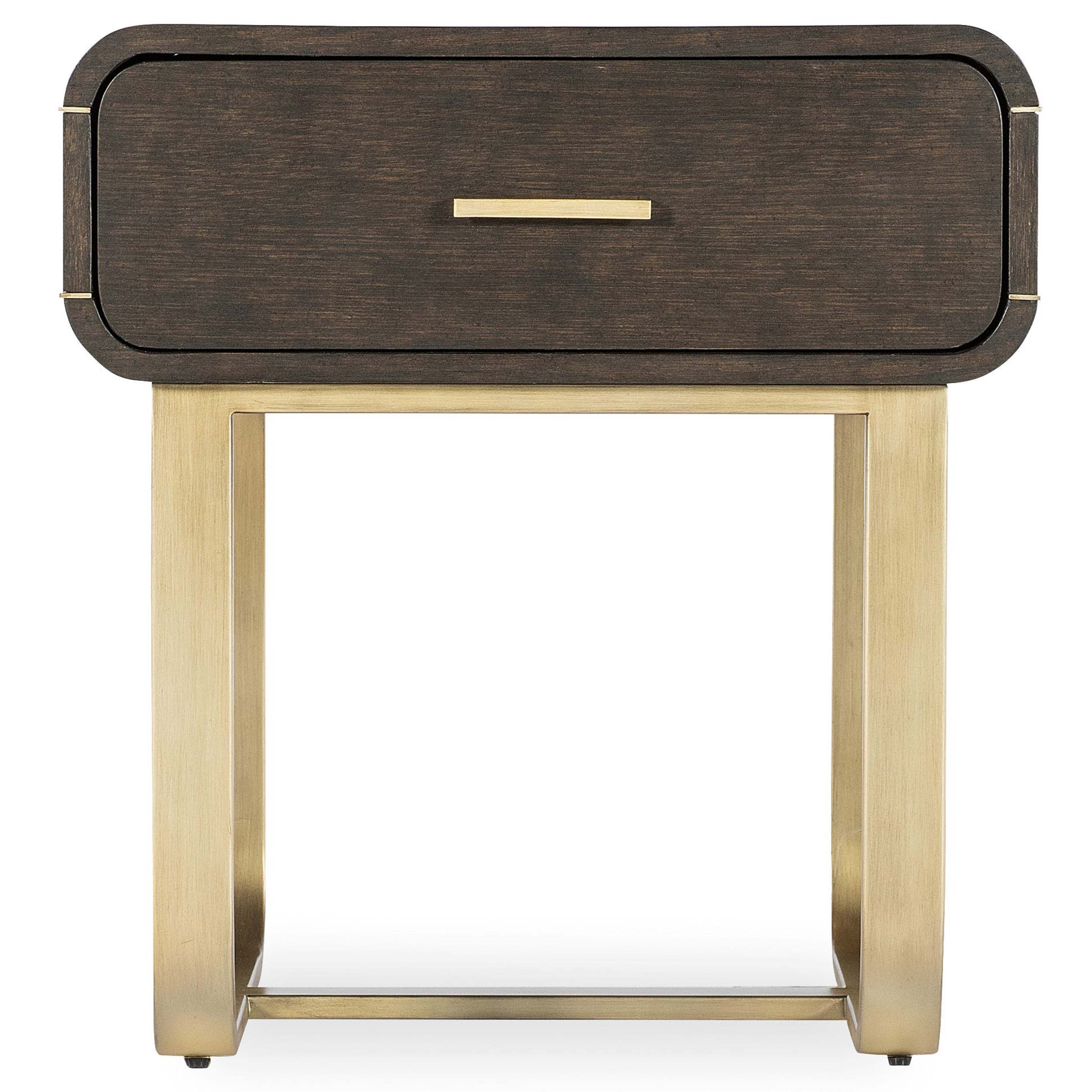 Metropolitan End Table, Dark Wood - Image 2