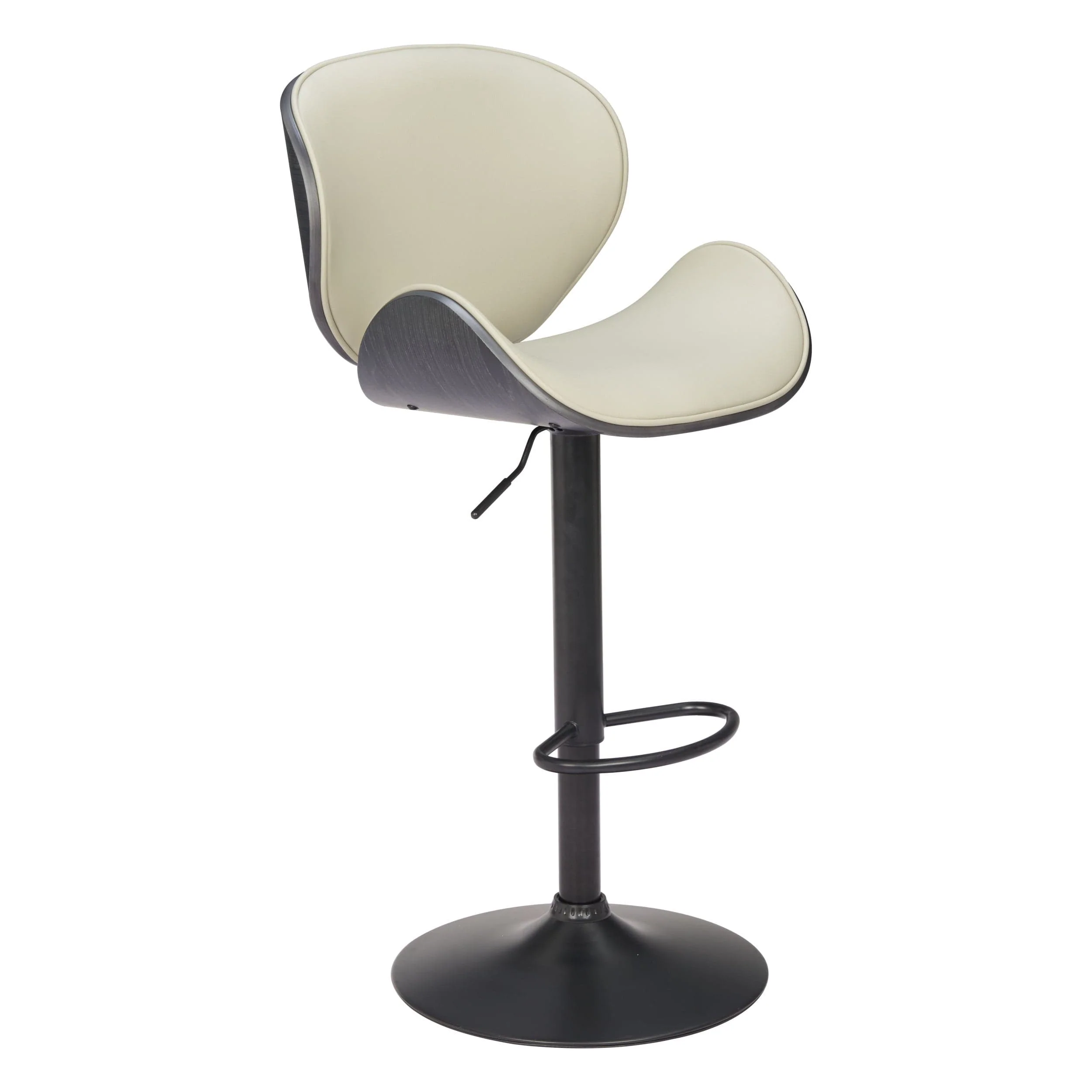 Meyane Bar Stool, Gray
