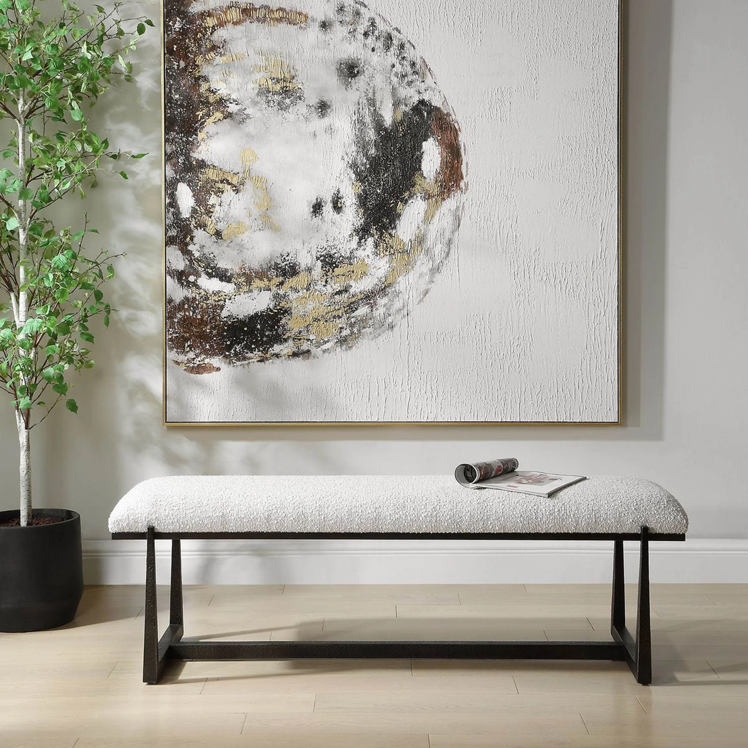 Midas Bench, Bronze - Image 5