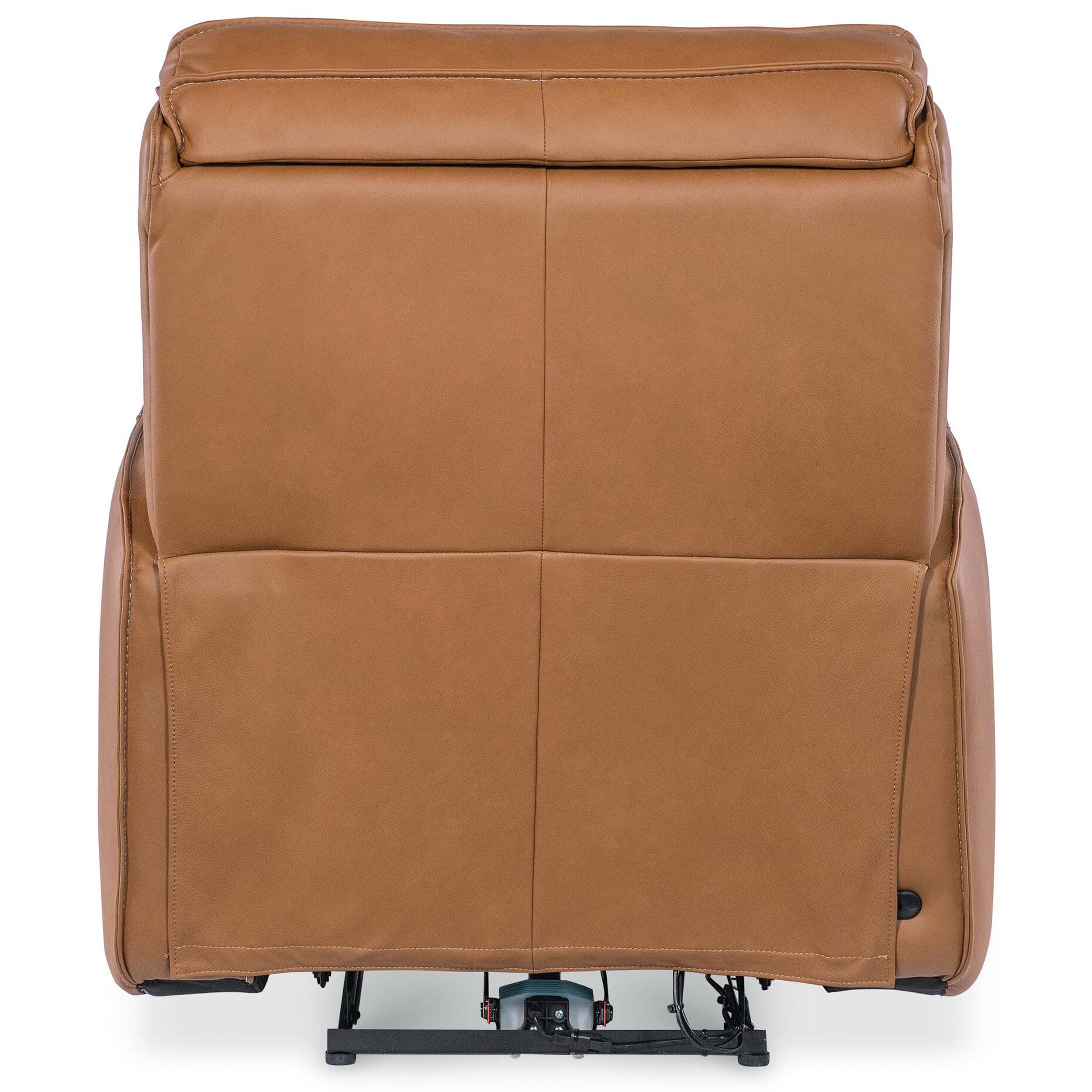 Miles Leather Zero Gravity Power Recliner, Oslo Antelope - Image 4