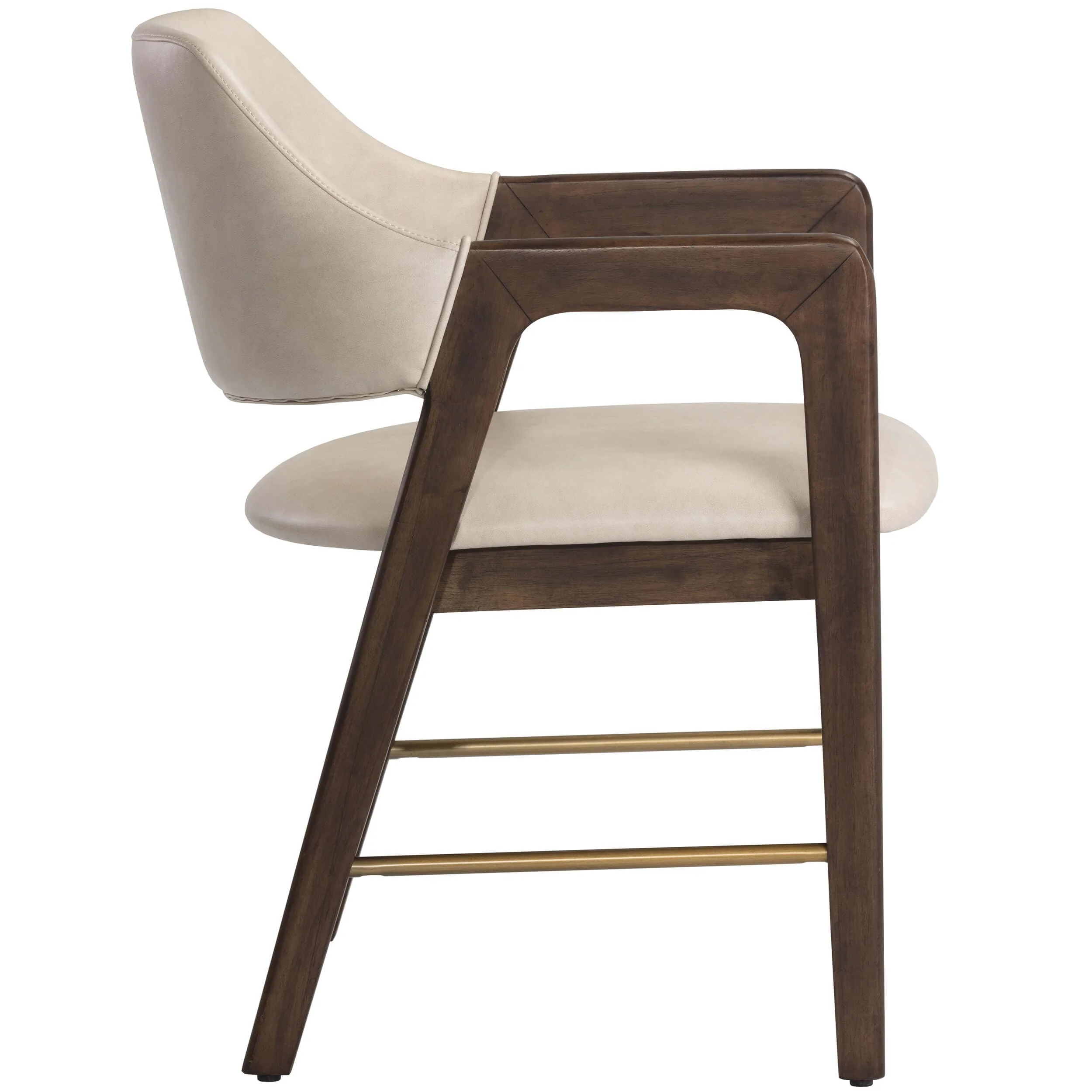 Milton Arm Chair, Bravo Cream, Set of 2 - Image 3