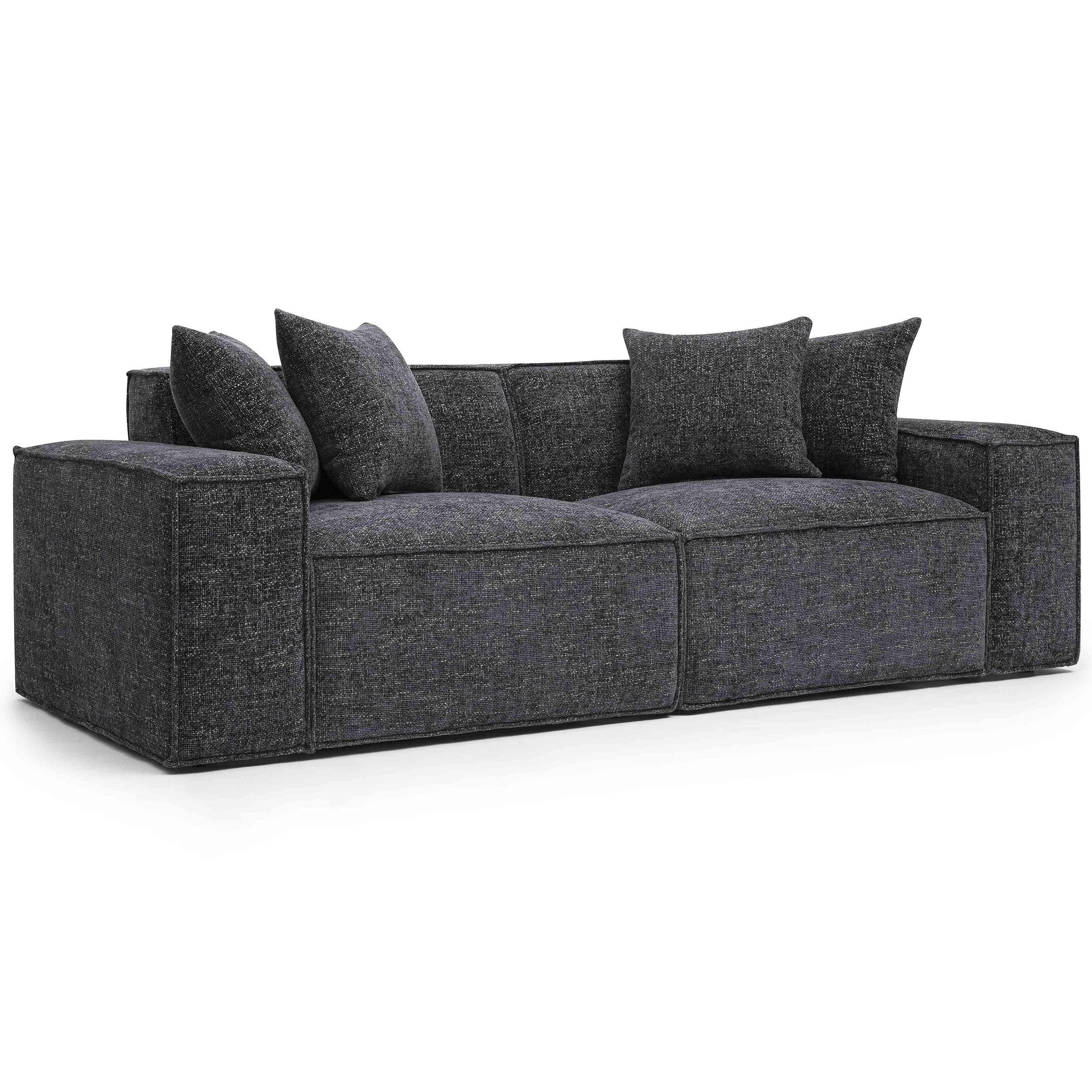 Mindy Loveseat, Charcoal - Image 2