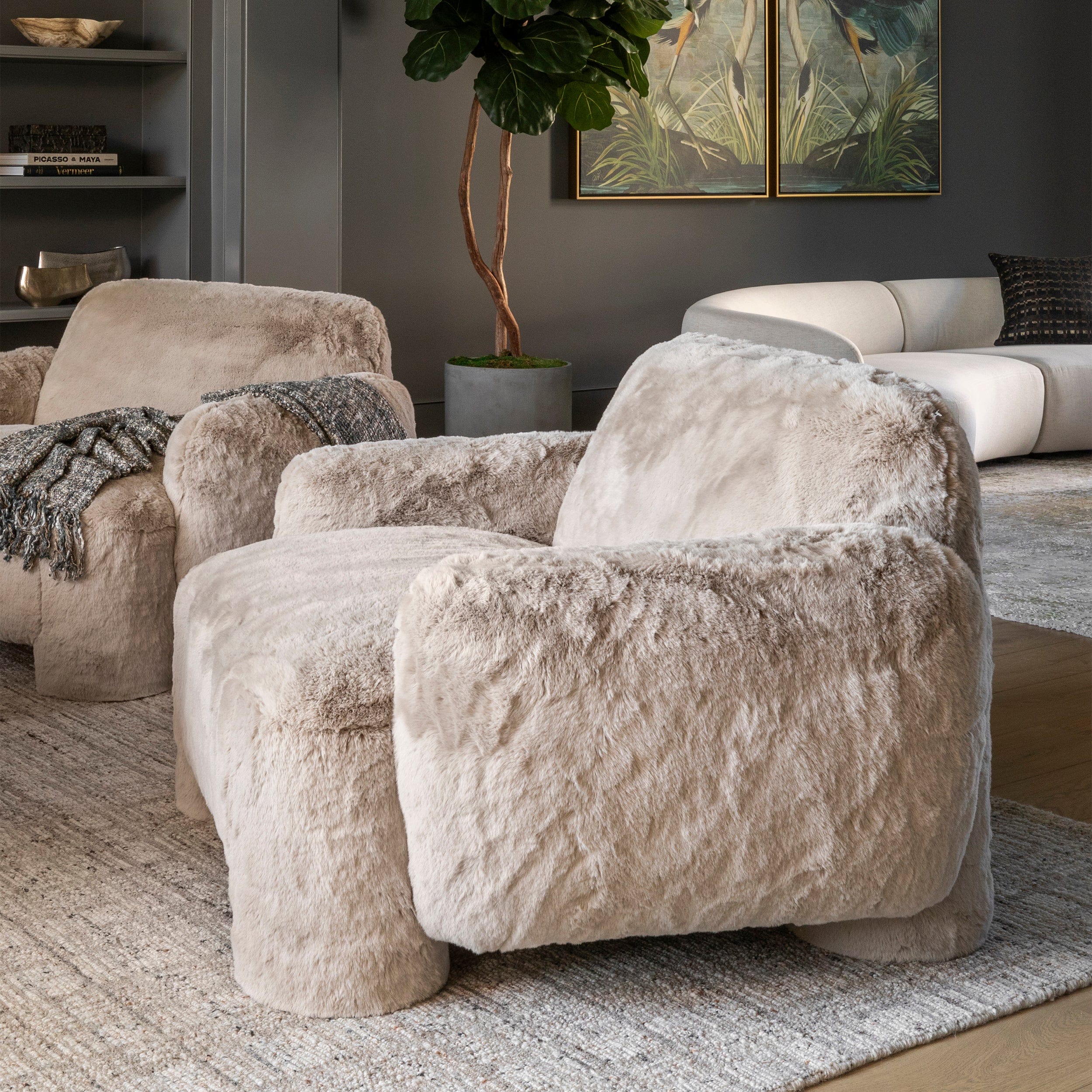 Mingh Chair, Boden Pewter by Four Hands - Image 9