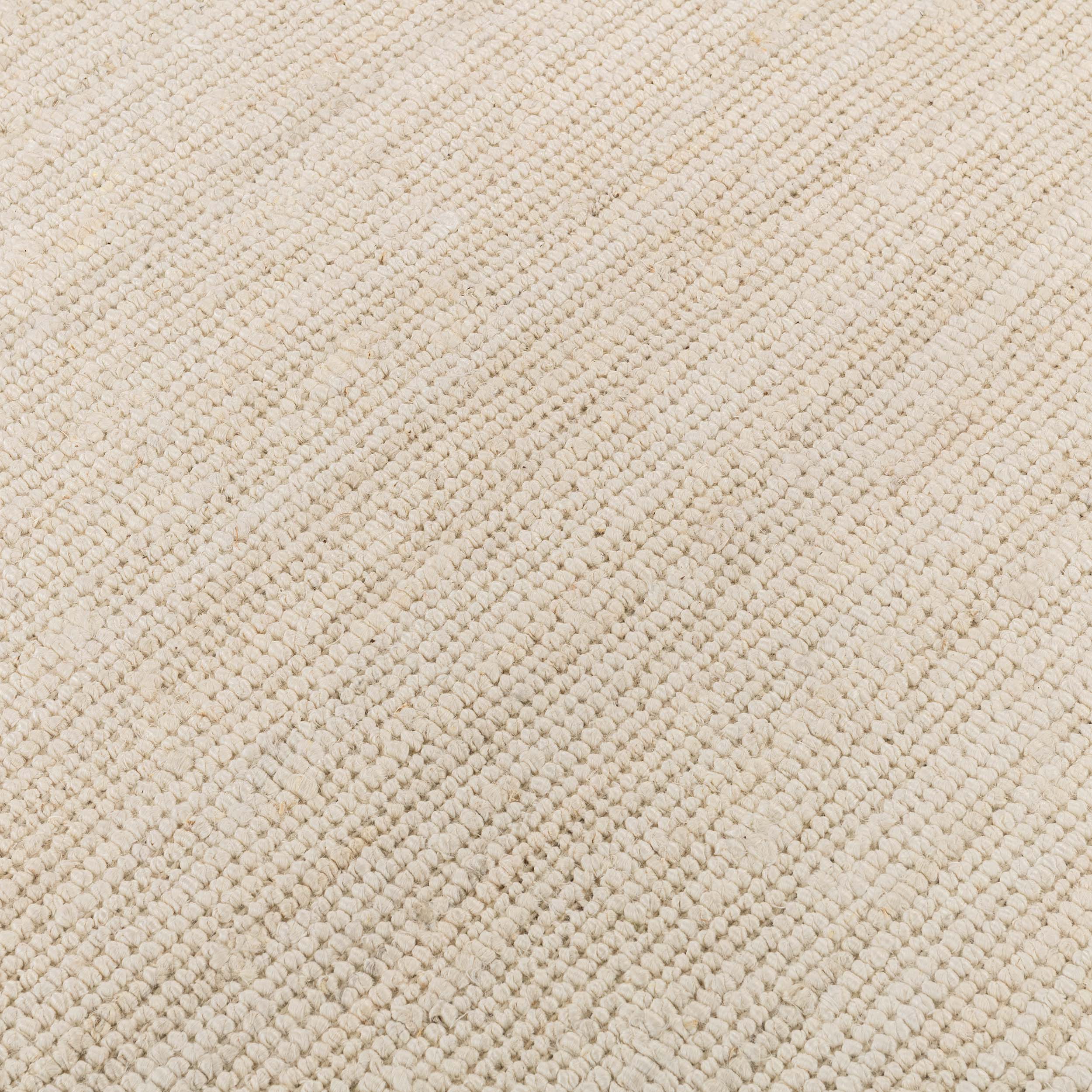 Mini Boucle Rug, Ivory - Image 4