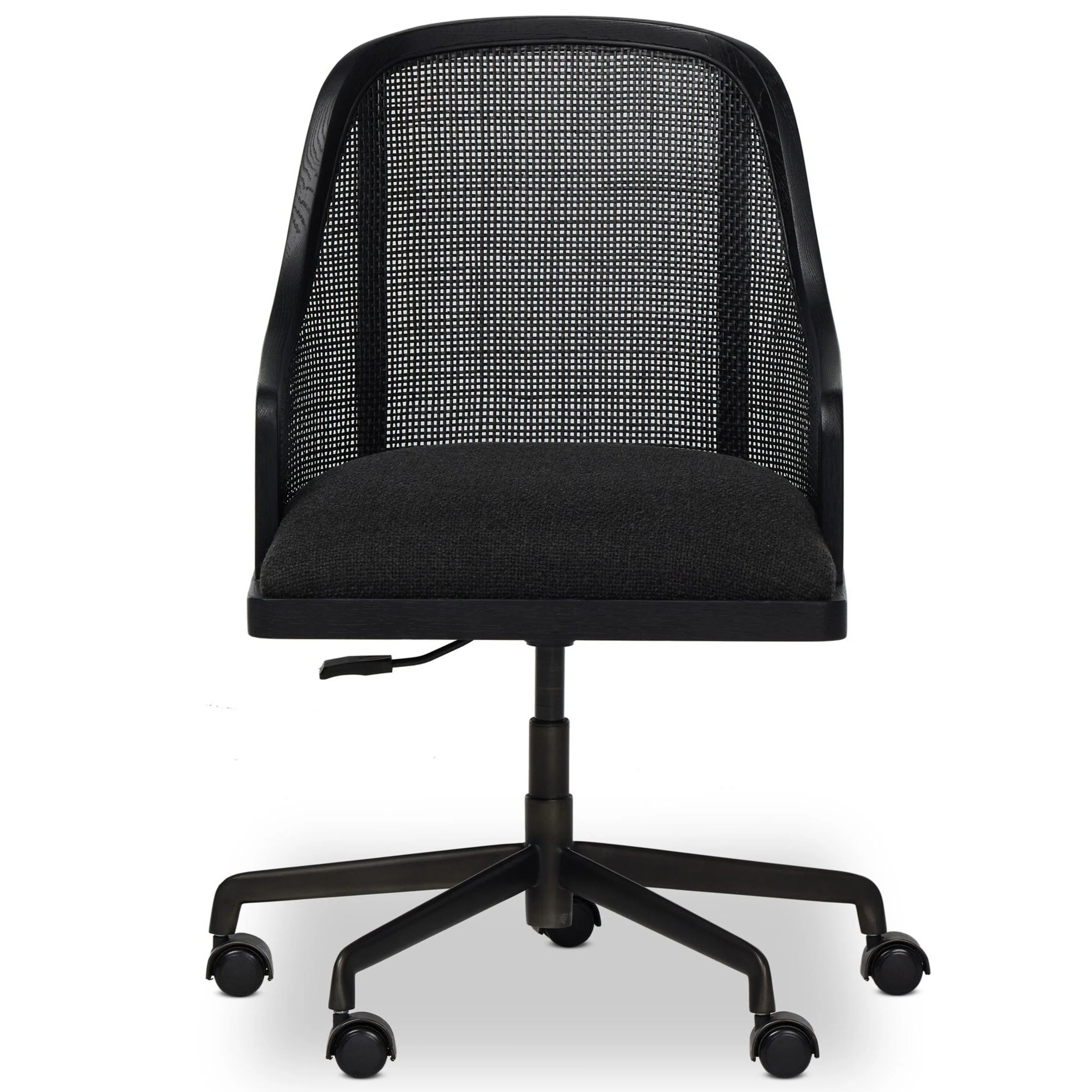 Mischa Desk Chair, Gibson Black by Four Hands - Image 2