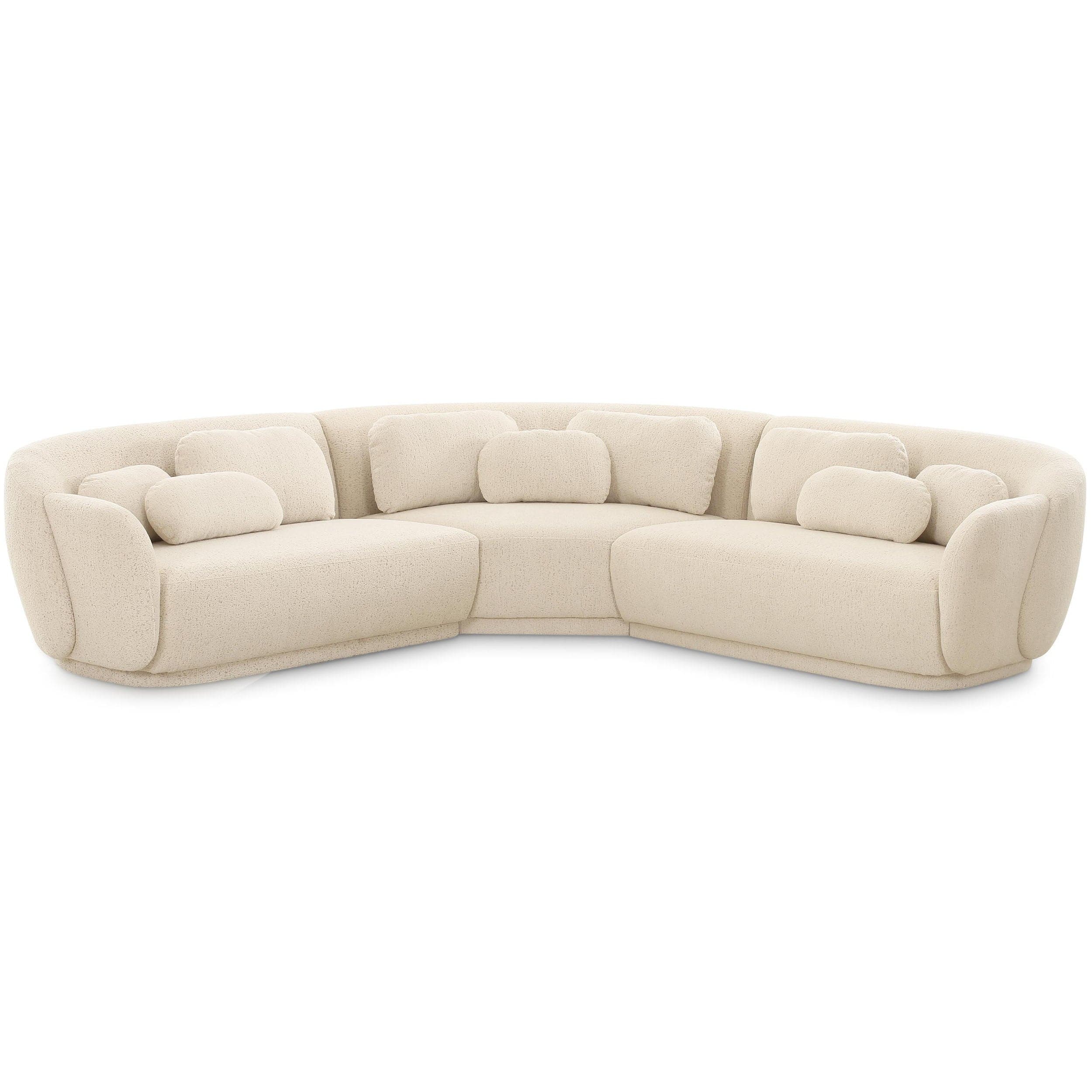 Misty Modular L-Sectional, Cream