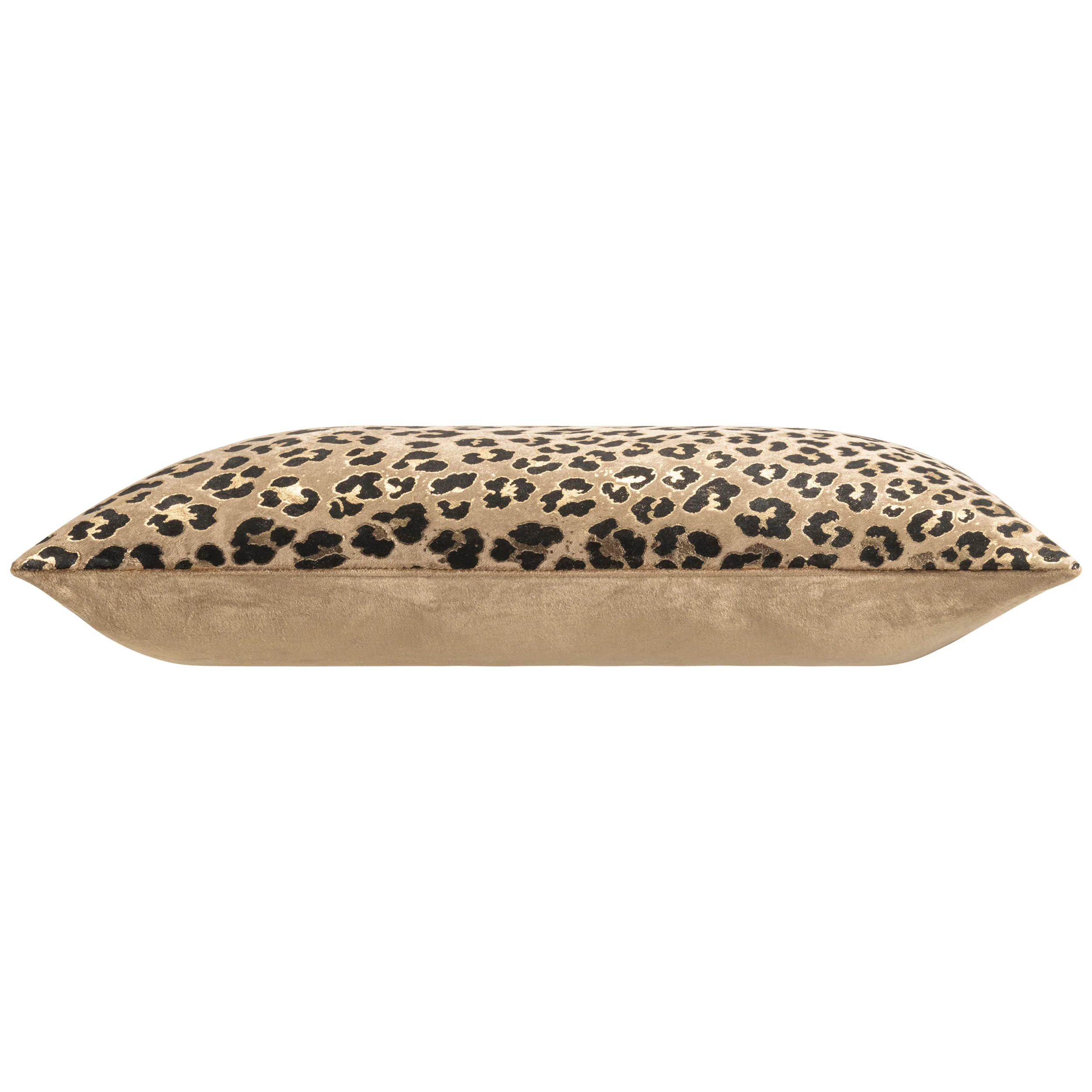 Bryce Animal Print Lumbar Pillow, Gold - Image 2