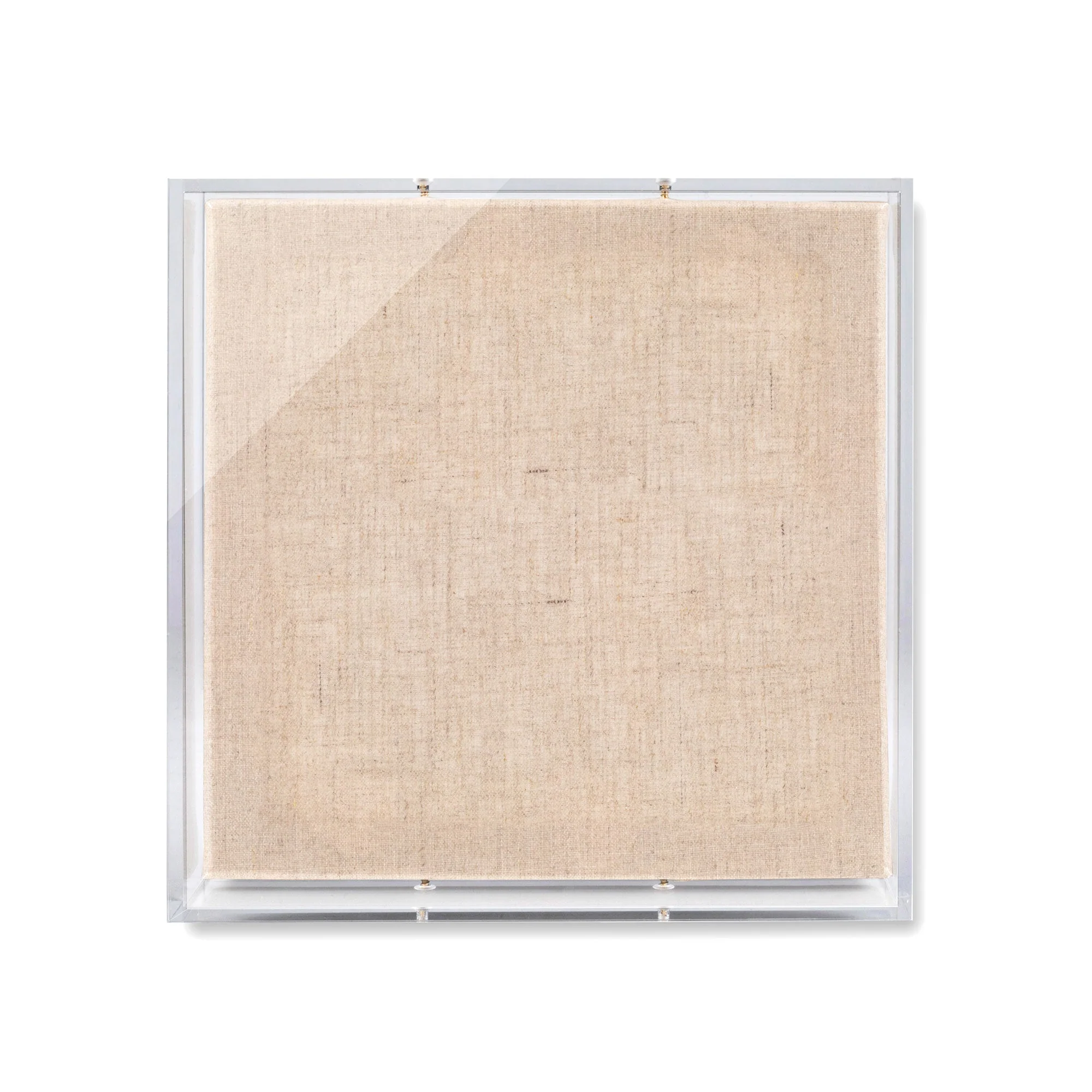 Modern Acrylic Shadowbox with Linen Canvas 2" Depth | UV Grade - Image 14