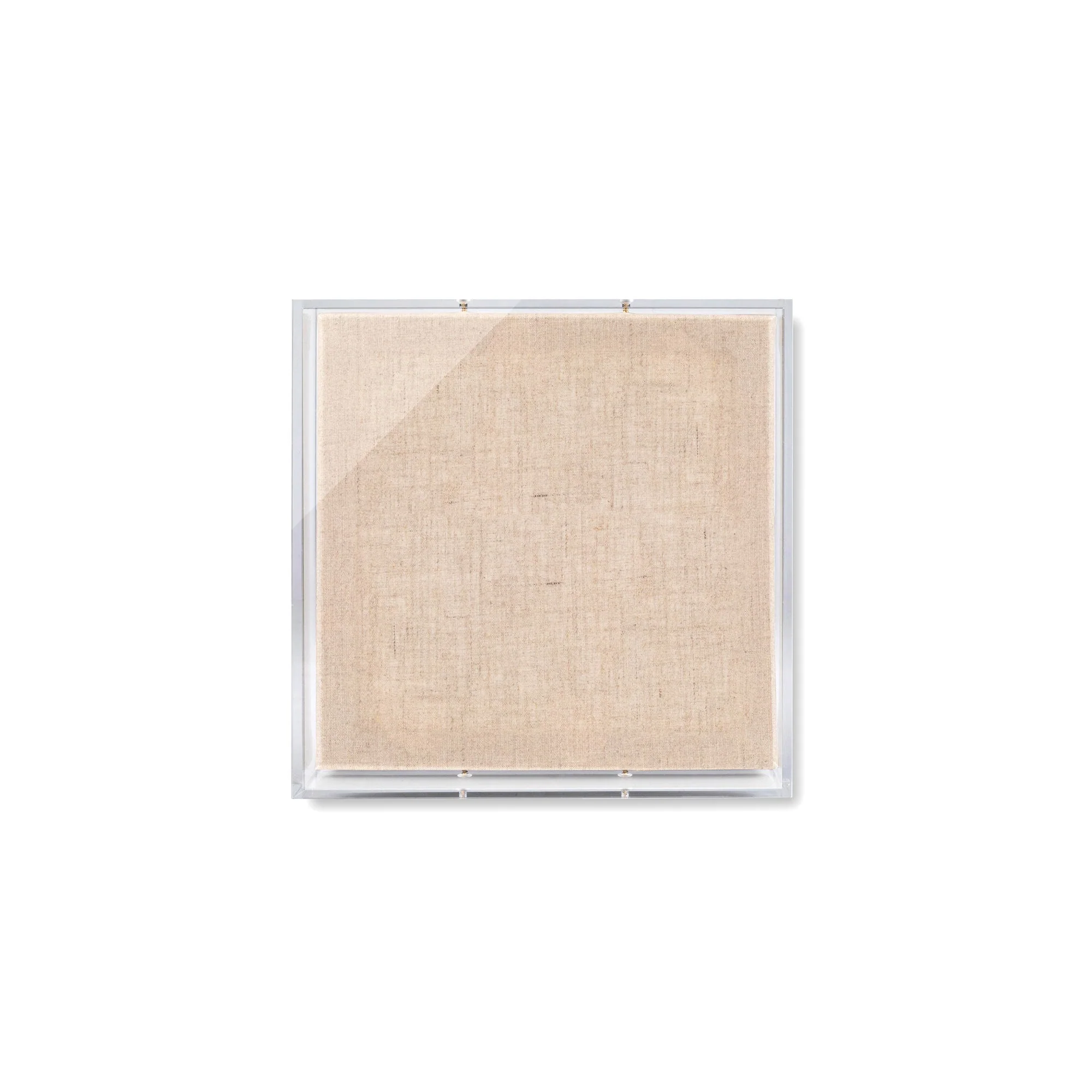 Modern Acrylic Shadowbox with Linen Canvas 2" Depth | UV Grade - Image 3