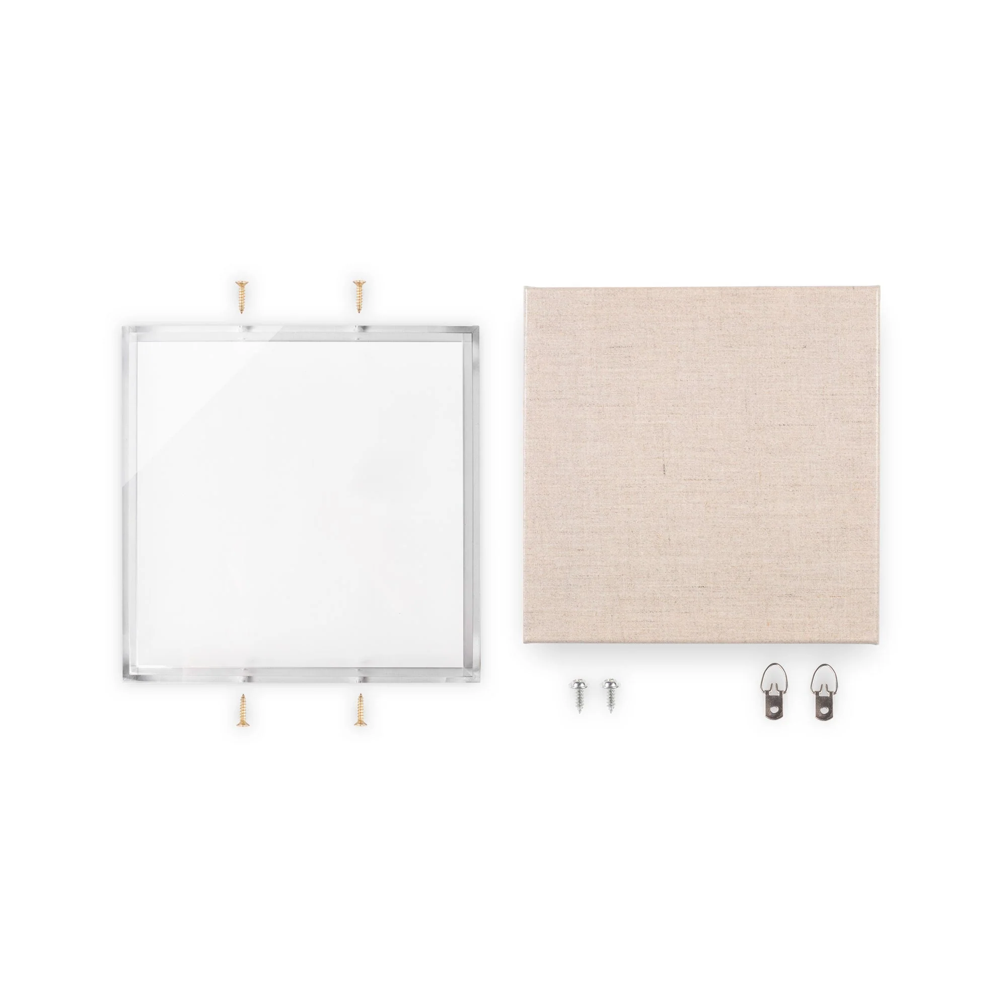 Modern Acrylic Shadowbox with Linen Canvas 2" Depth | UV Grade - Image 61