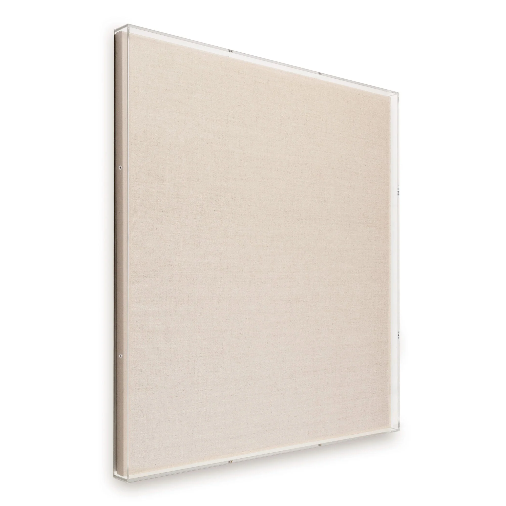 Modern Acrylic Shadowbox with Linen Canvas 2" Depth | UV Grade - Image 77