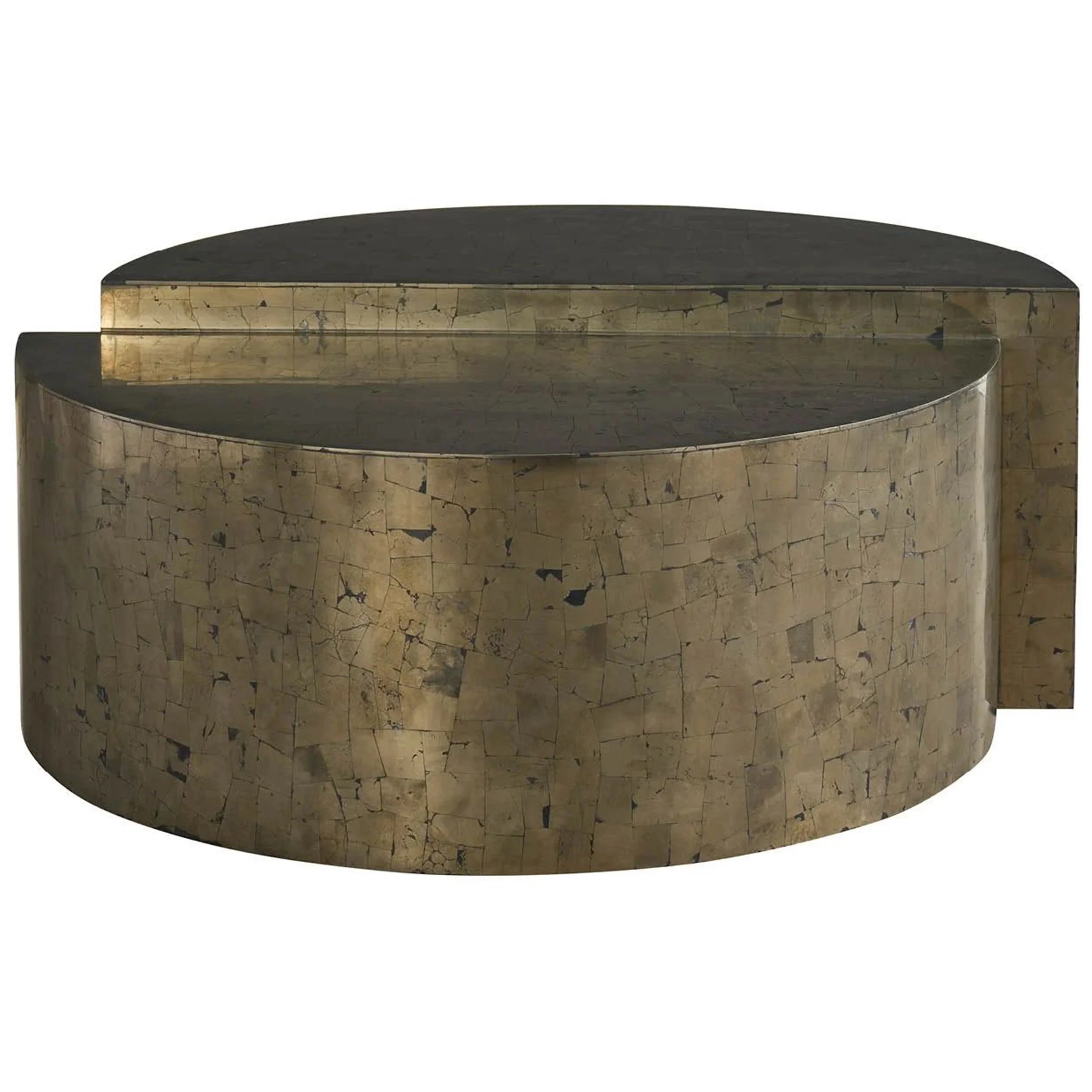 Modern Cosmo Cocktail Table, Pyrite - Image 2
