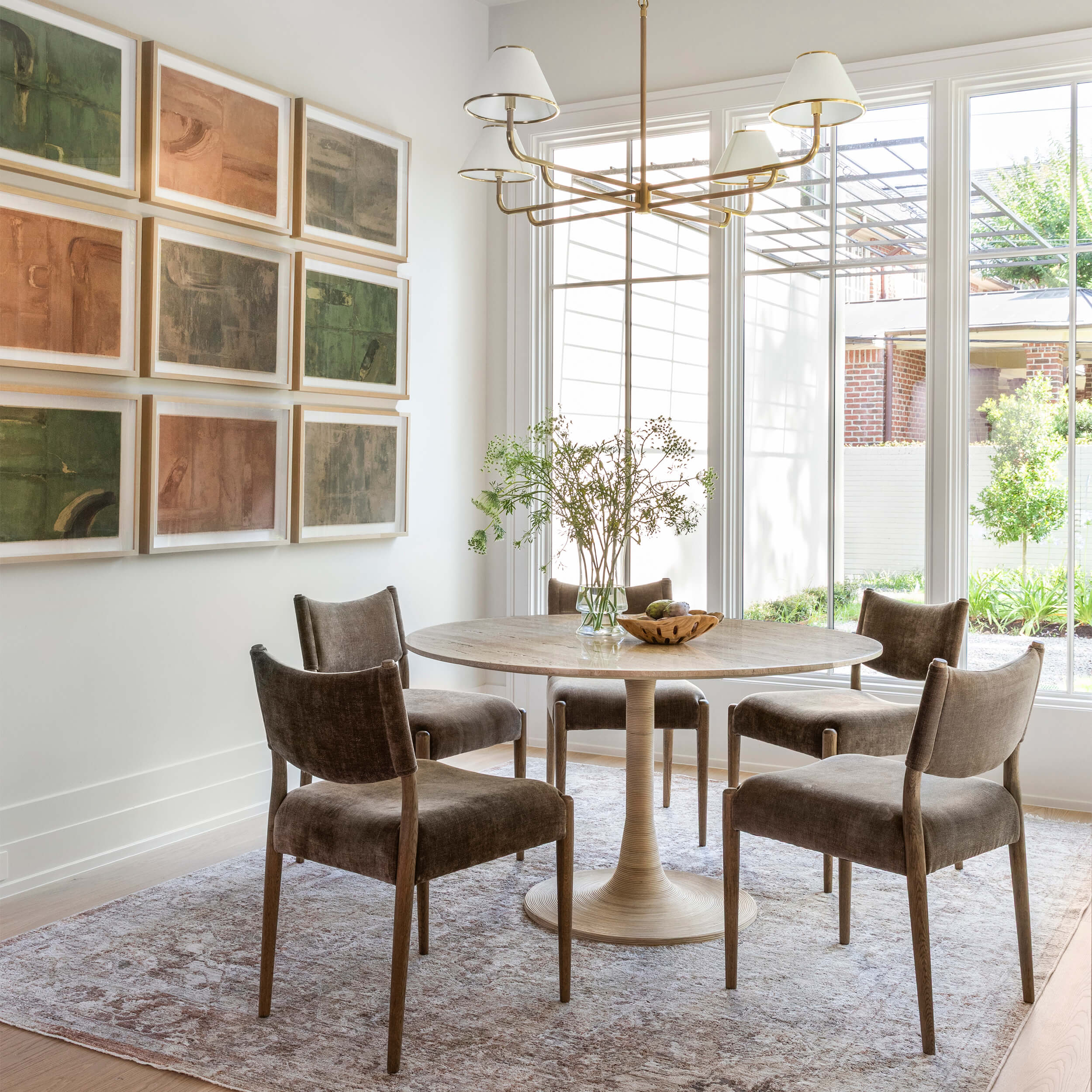 Modern Earth I Glass Framed - Image 2