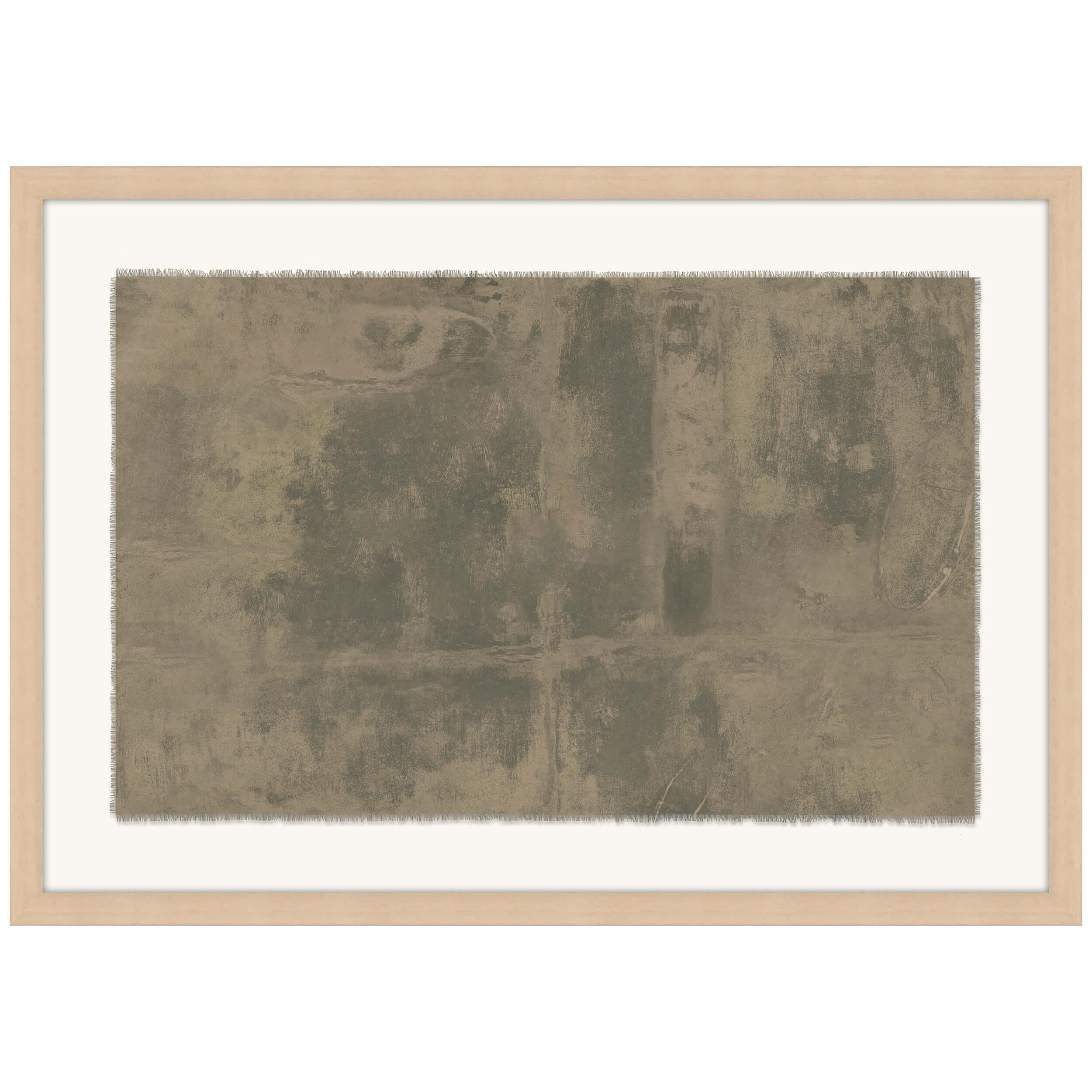 Modern Earth IX Glass Framed