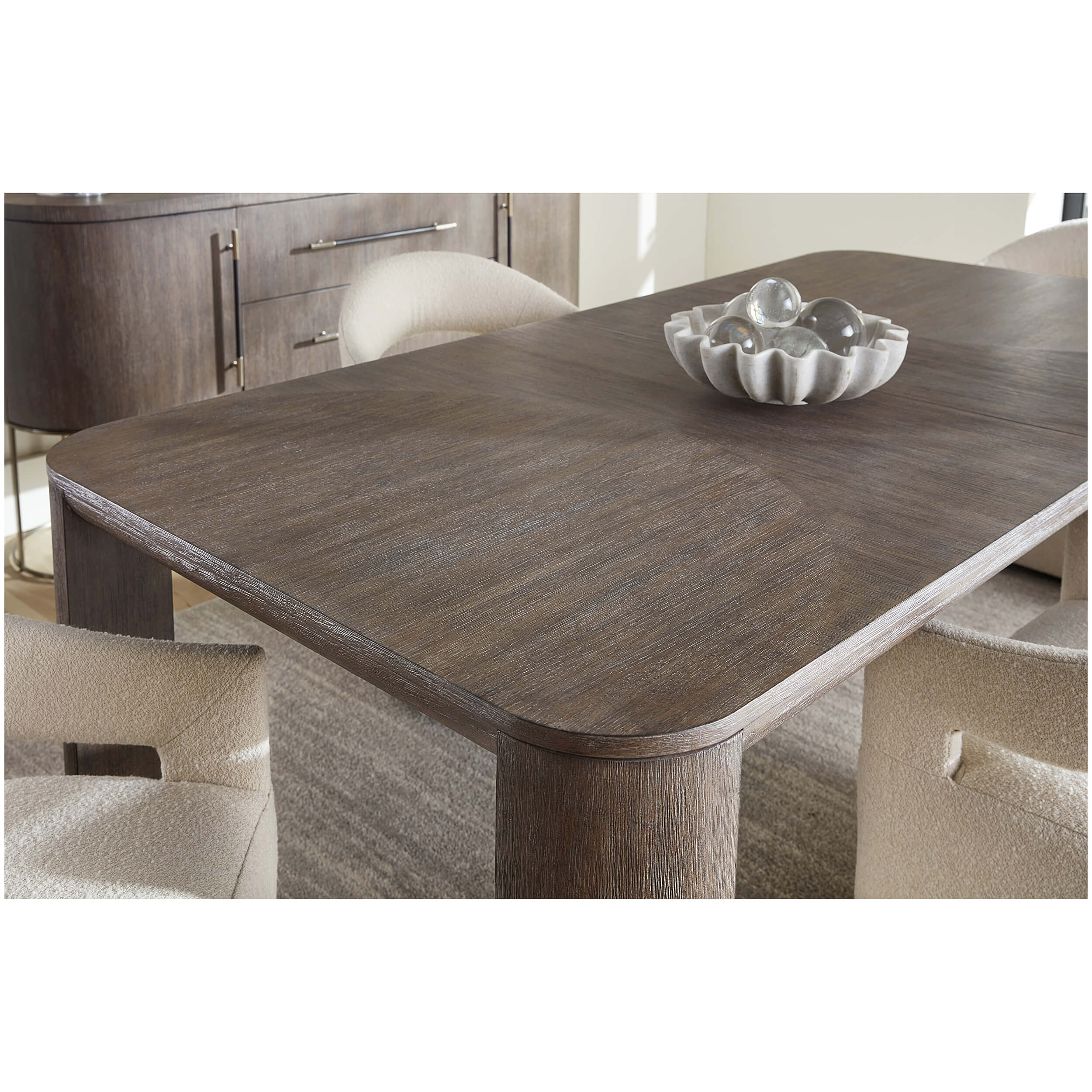 Modern Mood Rectangular Dining Table, Mink - Image 4