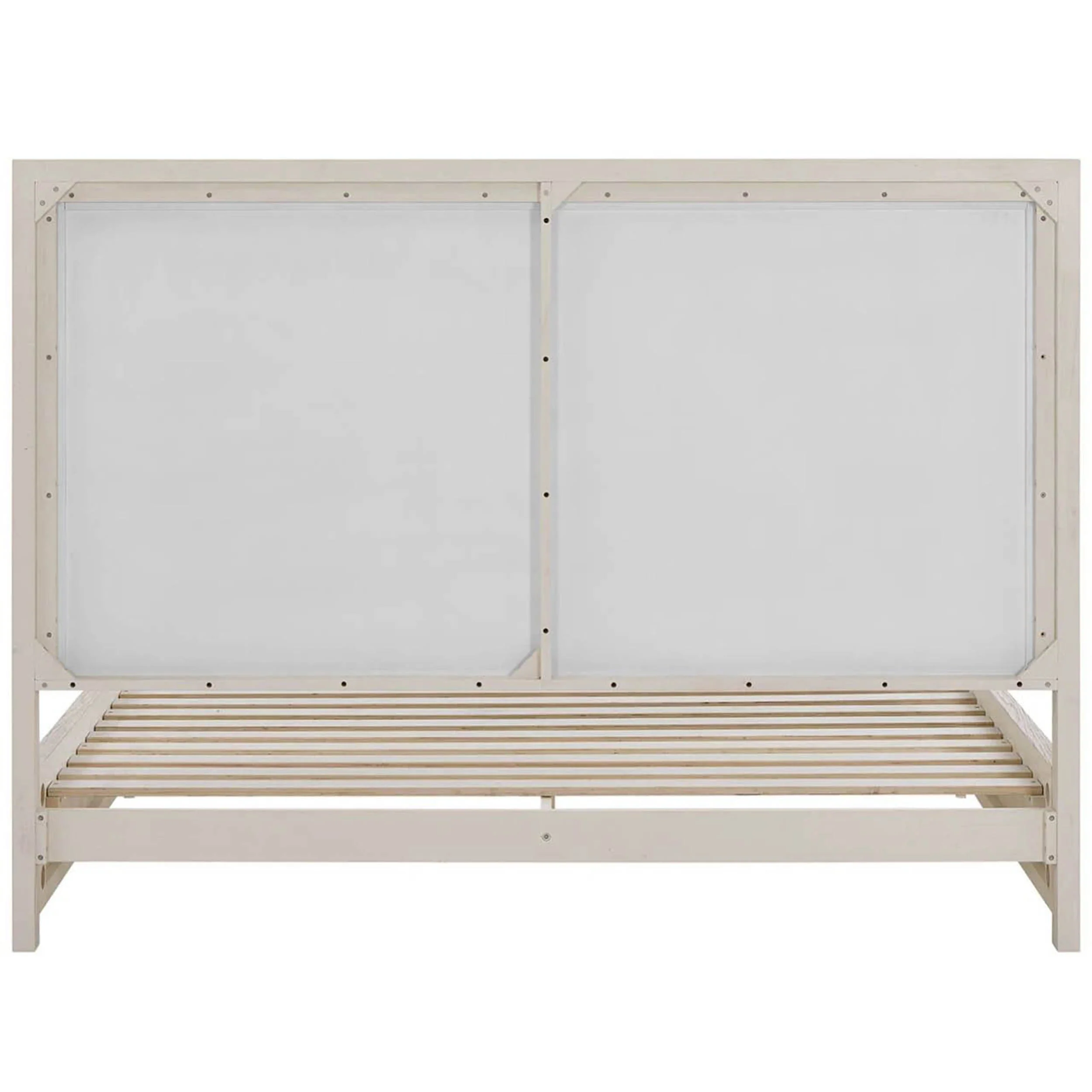 Modern Panel Bed, Mist - Image 4