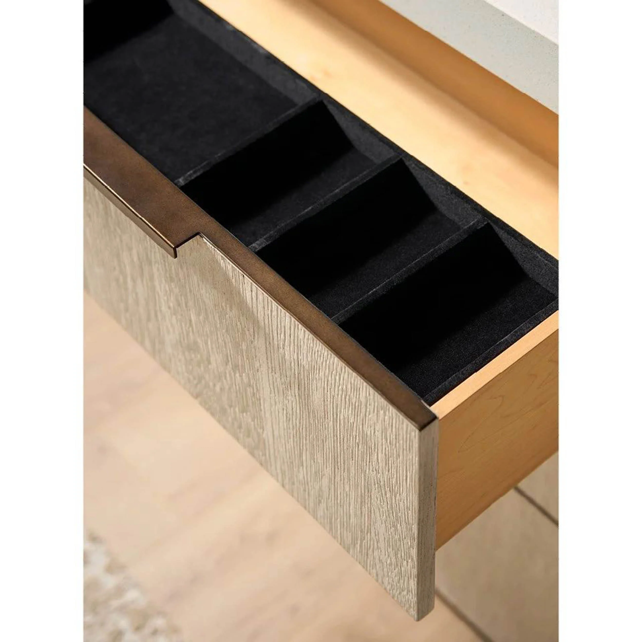 Modern Quartz 6 Drawer Dresser, Mist - Image 5