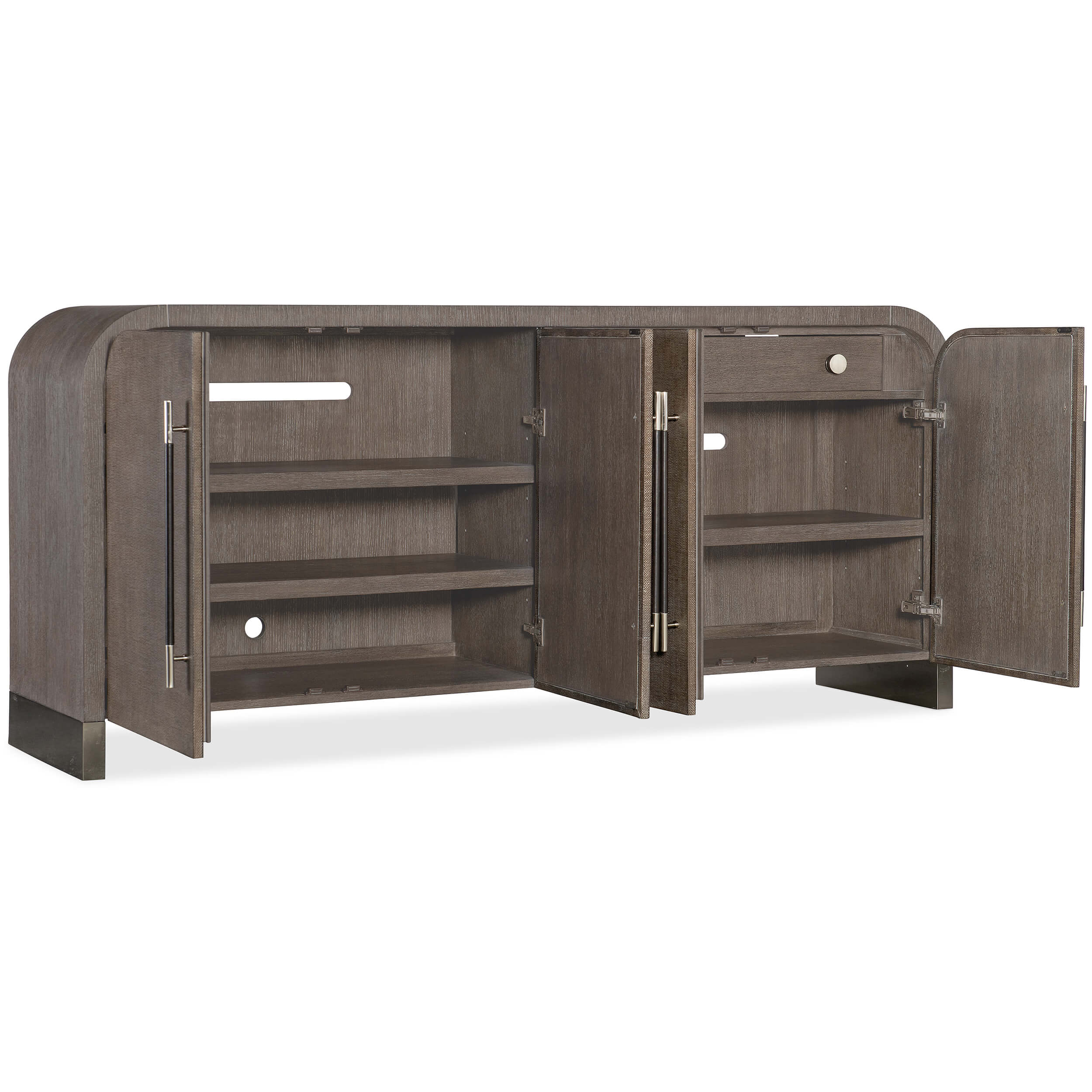 Modern Wood Buffet, Mink - Image 3