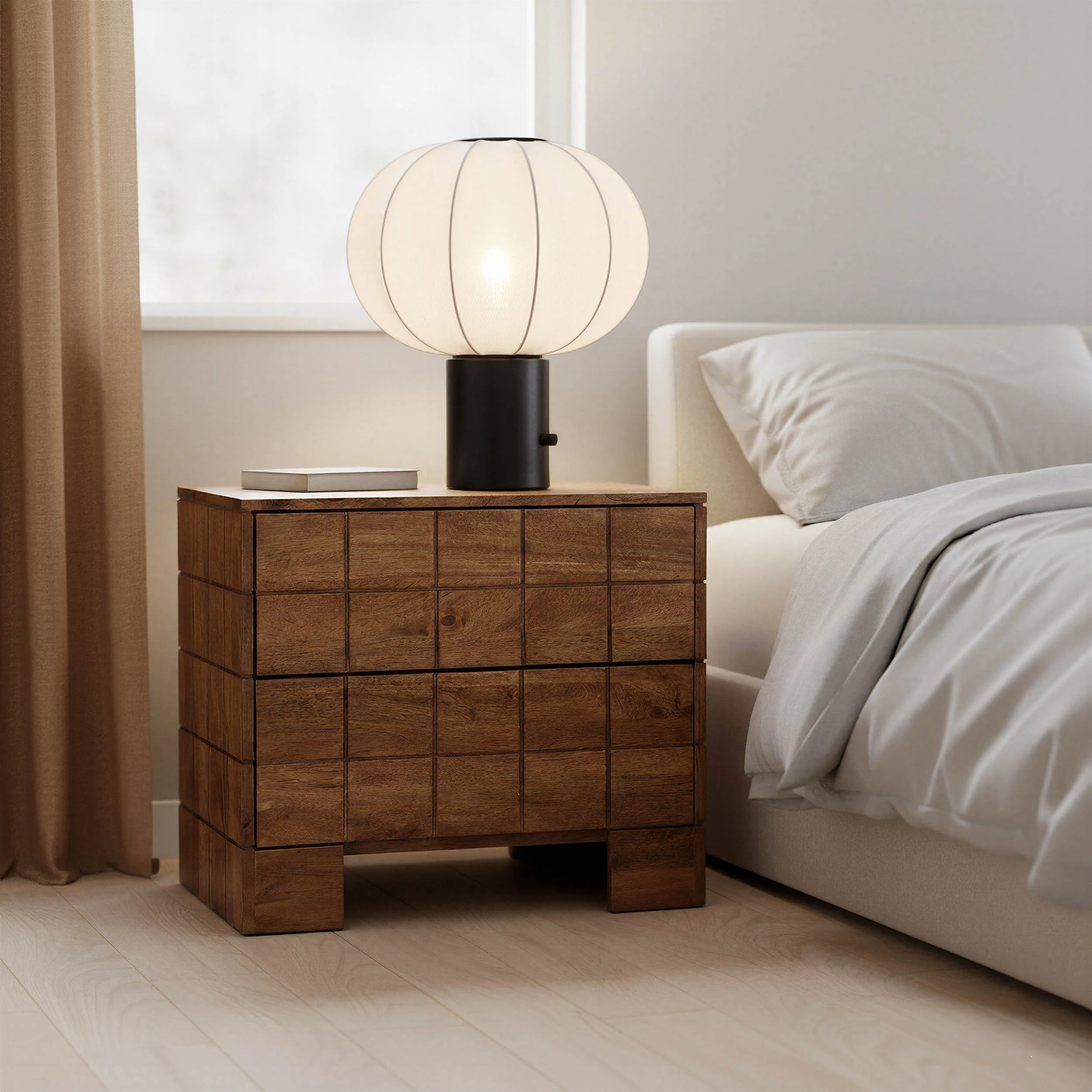 Modo Nightstand, Walnut - Image 2