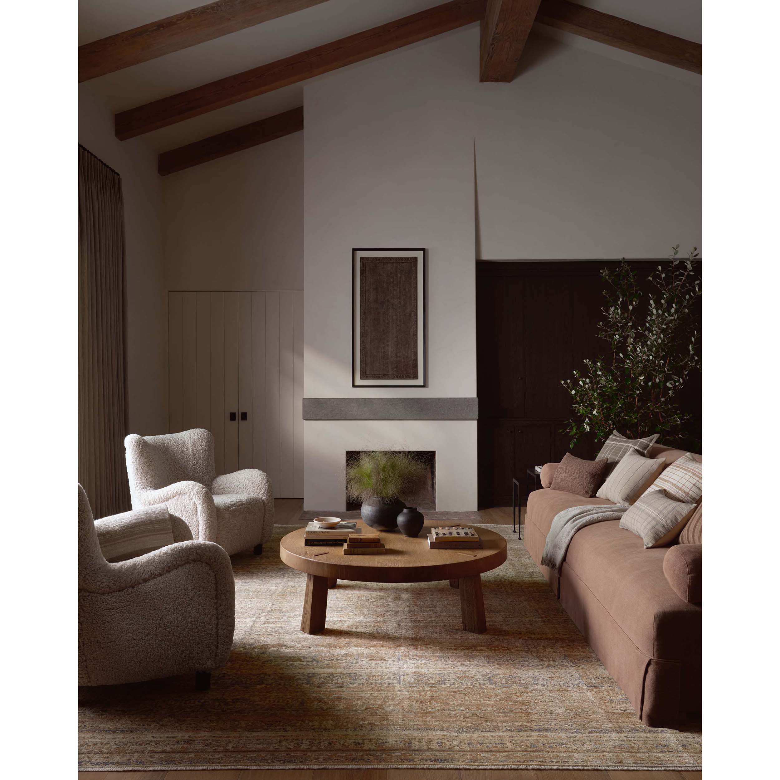 Amber Lewis x Loloi Rug Molly MOL-01, Natural/Denim - Image 6