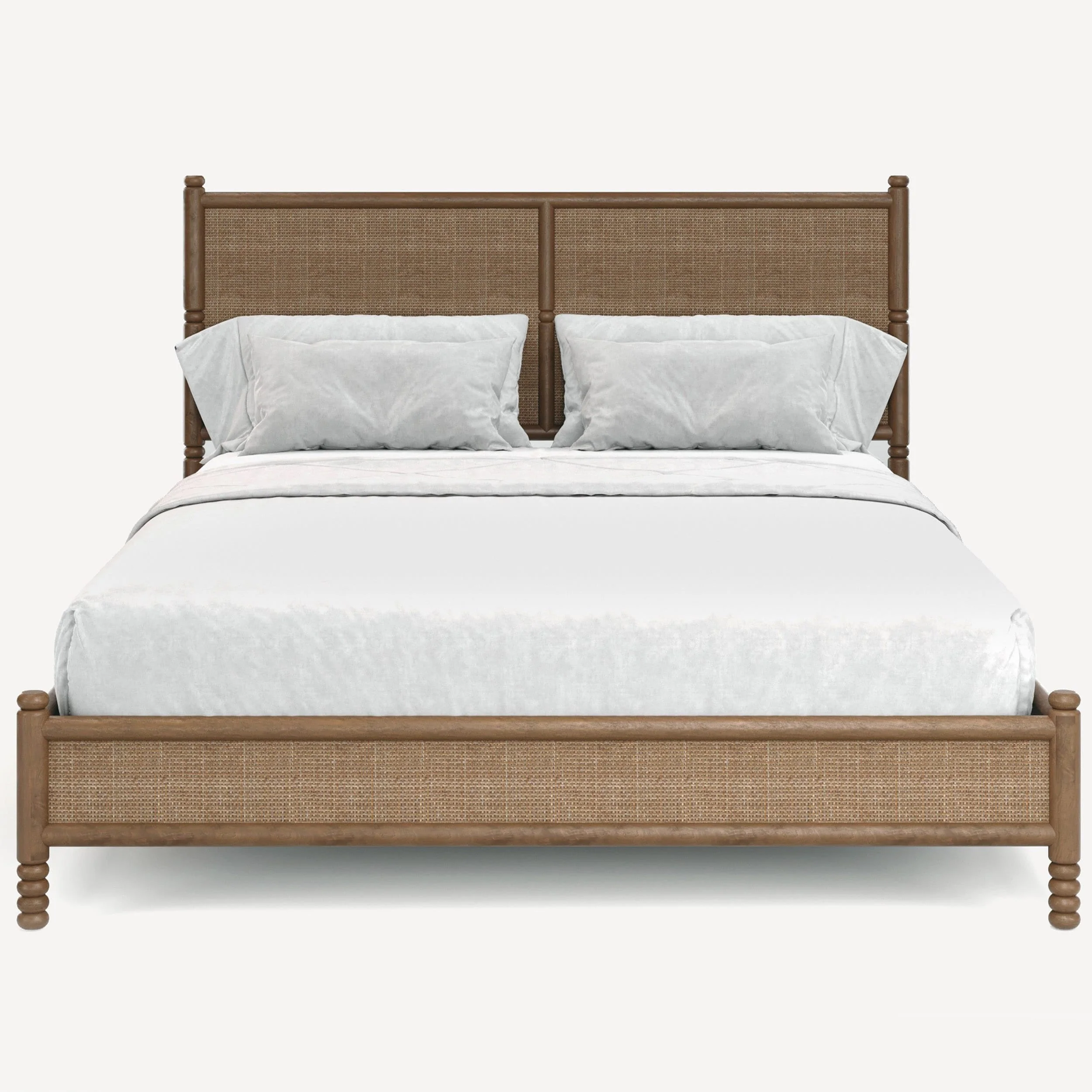 Molly Cane Queen Bed, Port - Image 2