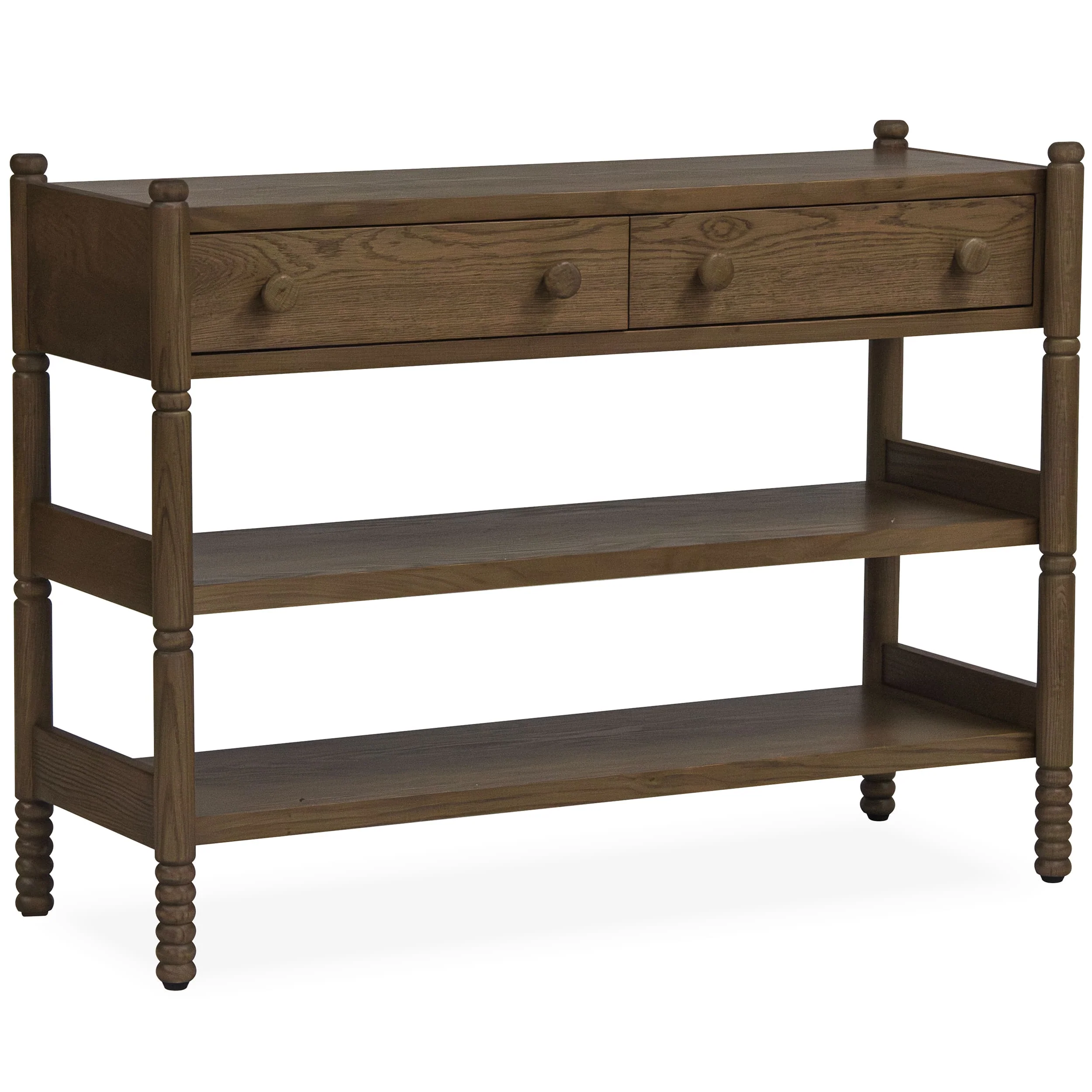 Molly Console Table, Light Walnut