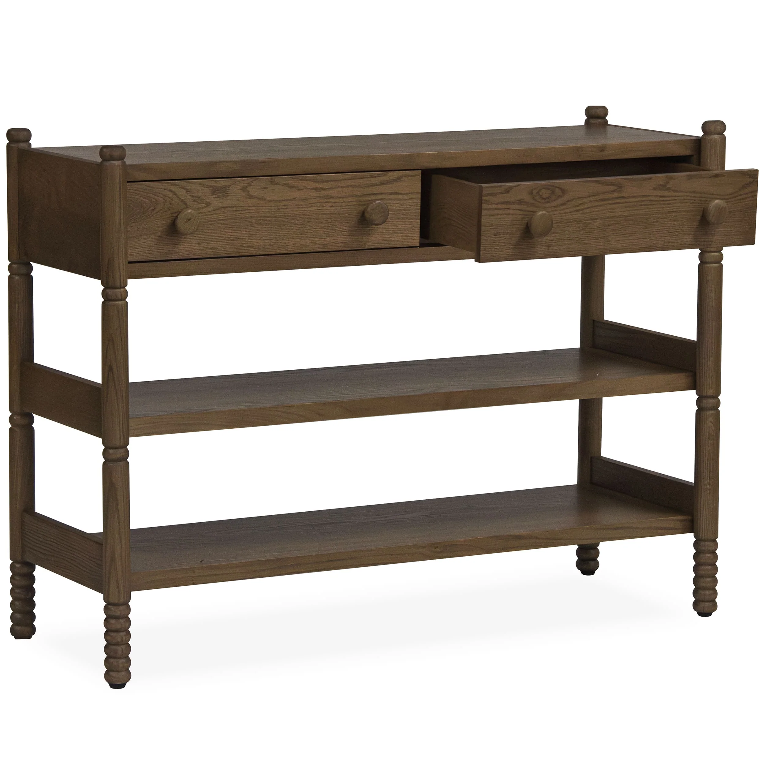 Molly Console Table, Light Walnut - Image 4