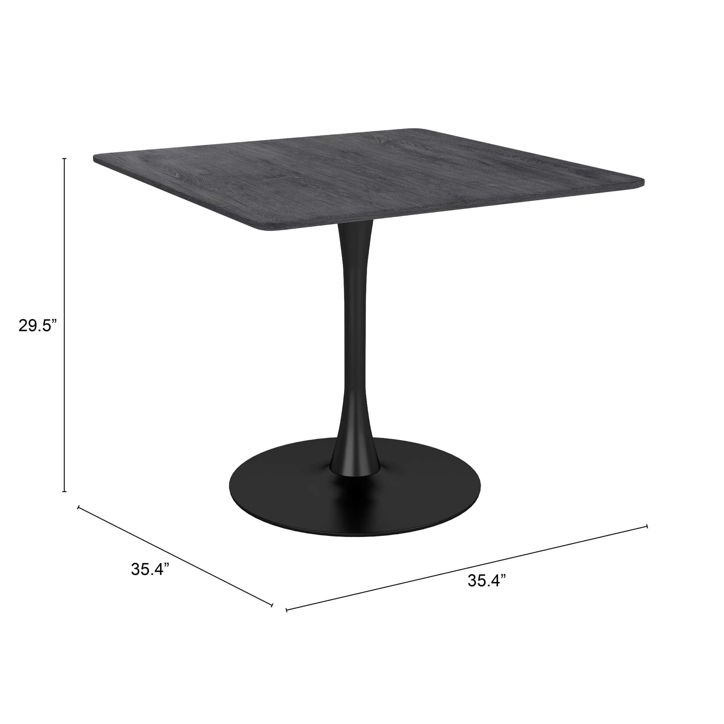 Molly Dining Table, Black - Image 5