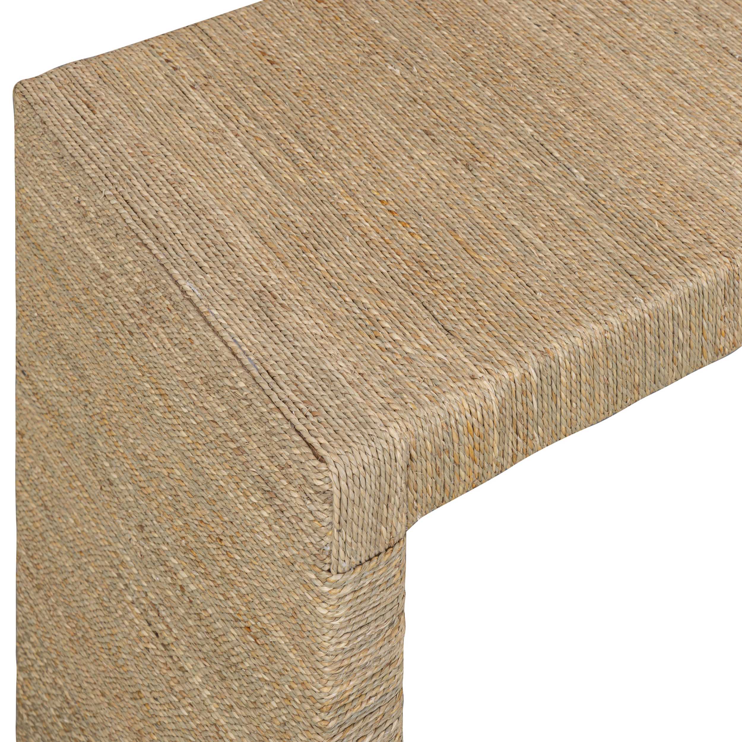 Mona Console Table, Natural Seagrass - Image 4
