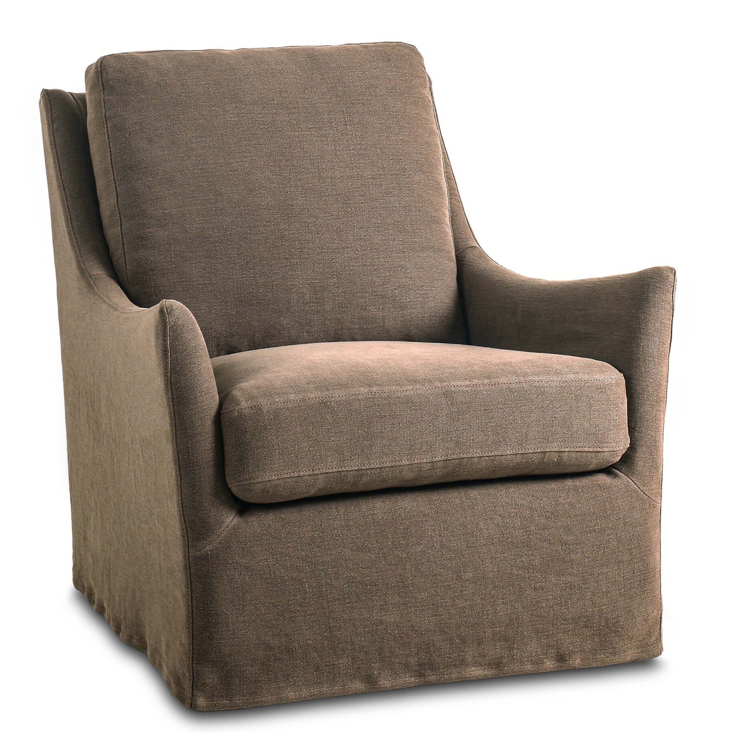 Monette Glider Swivel, Broadway Coffee by Four Hands