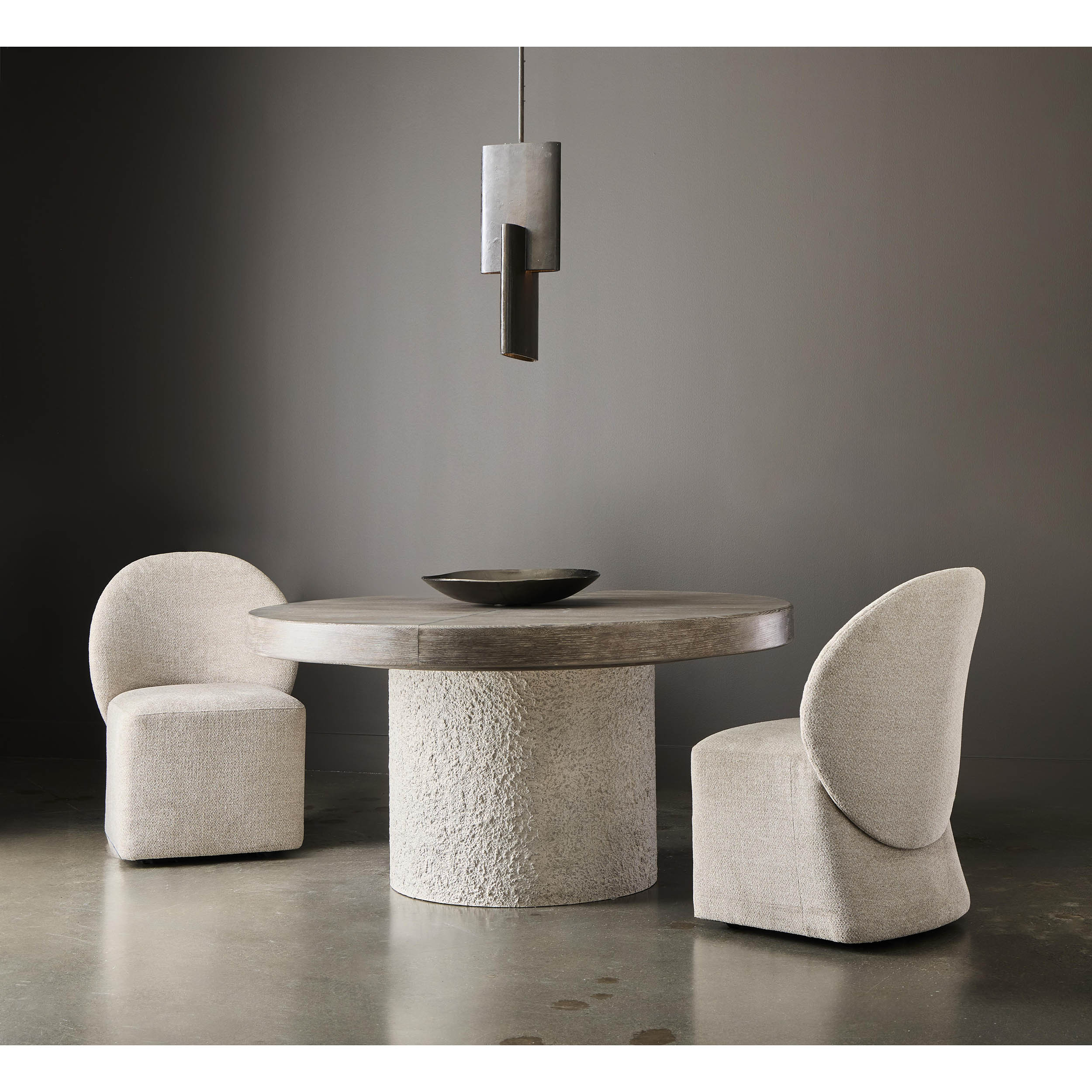 Monolith Round Dining Table, Puma - Image 4
