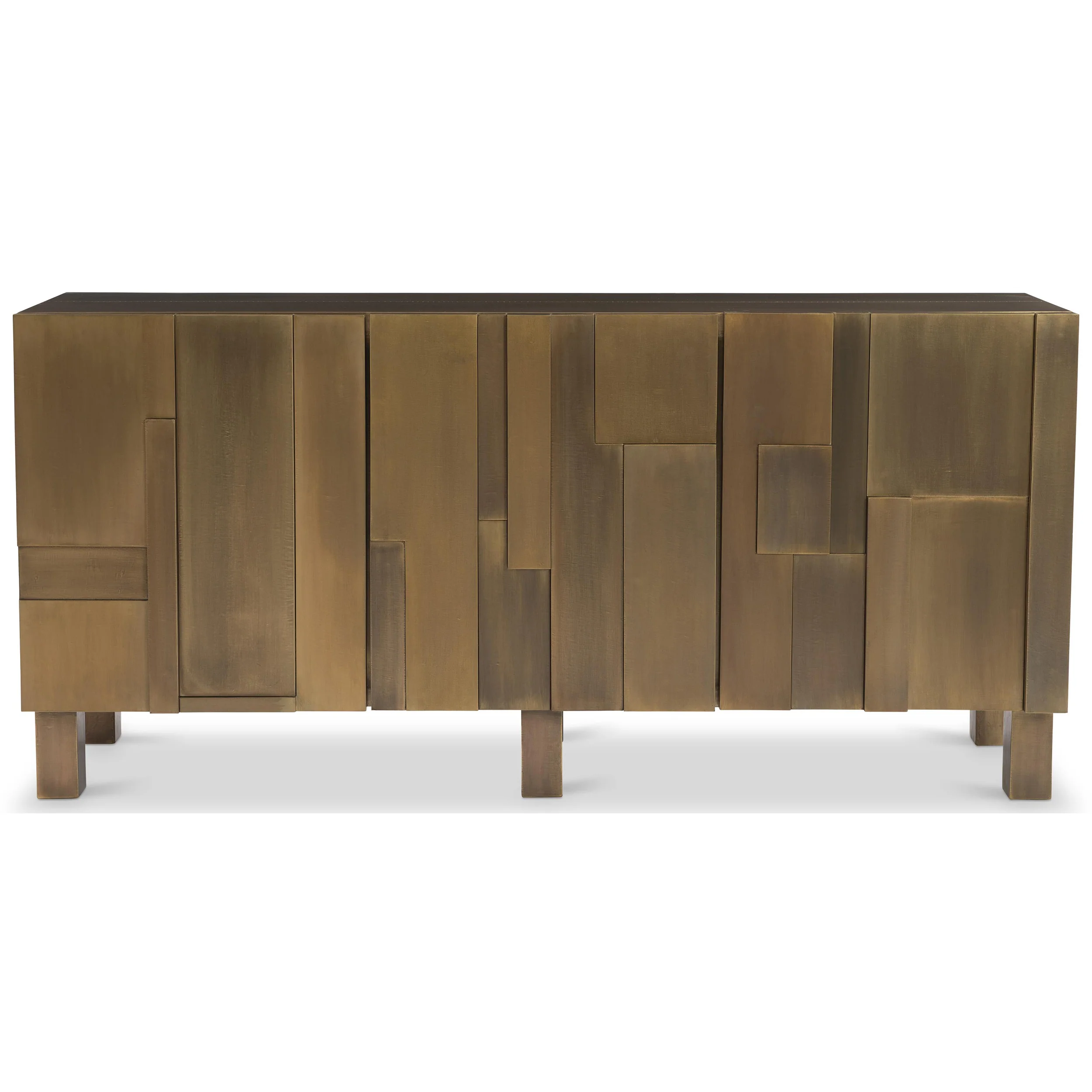 Acora Buffet, Aged Brass - Image 4