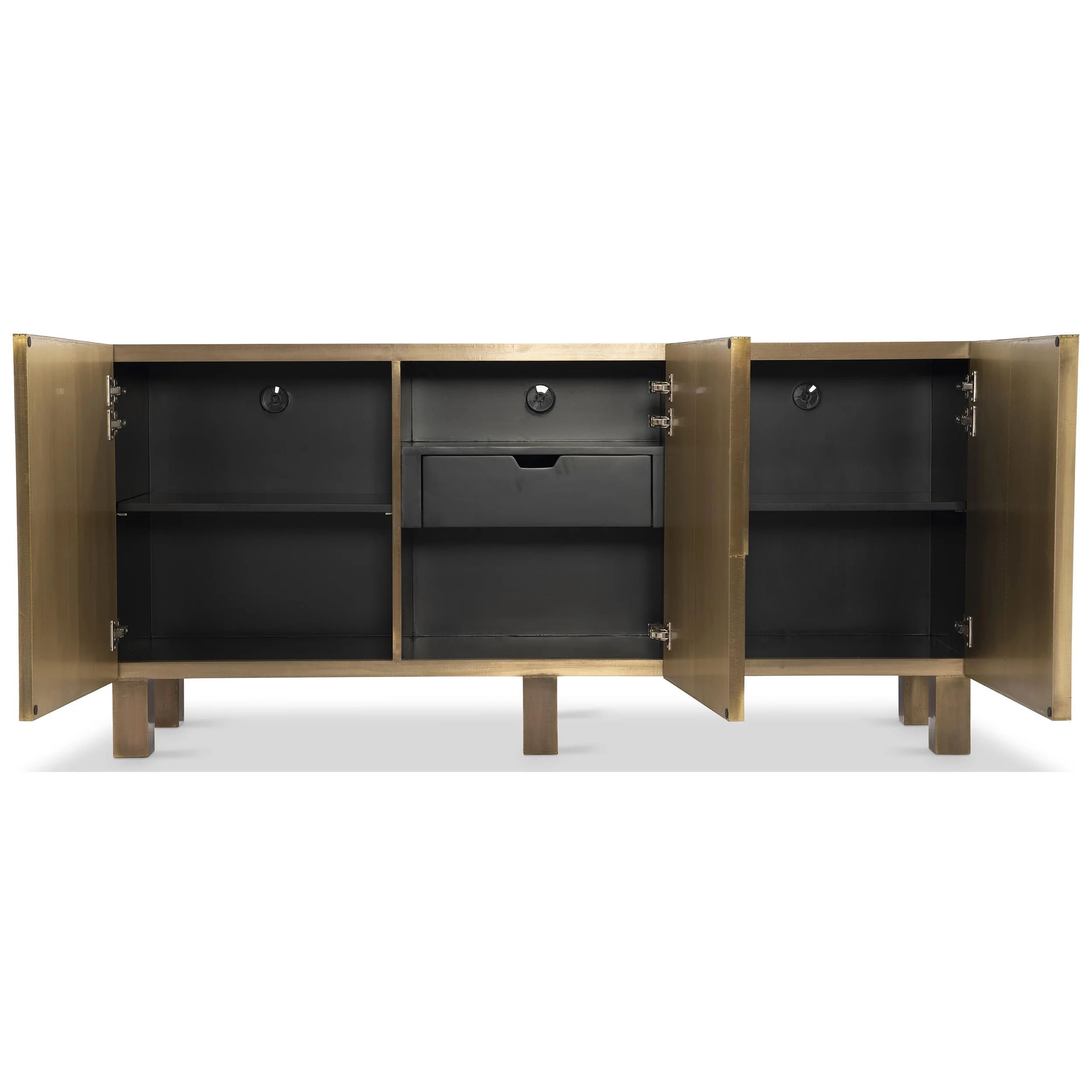 Acora Buffet, Aged Brass - Image 5