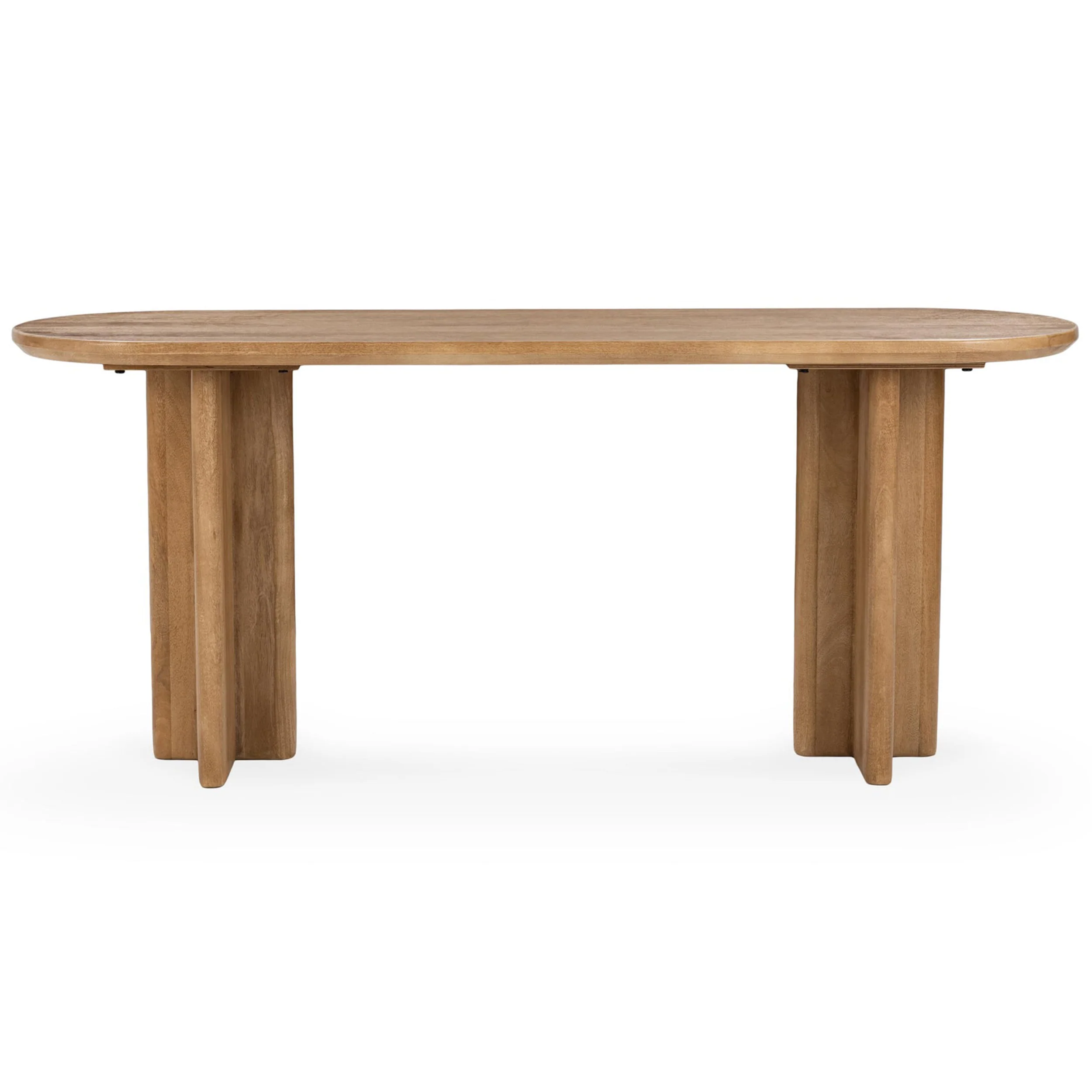 Montengo Console Table, Natural Maple