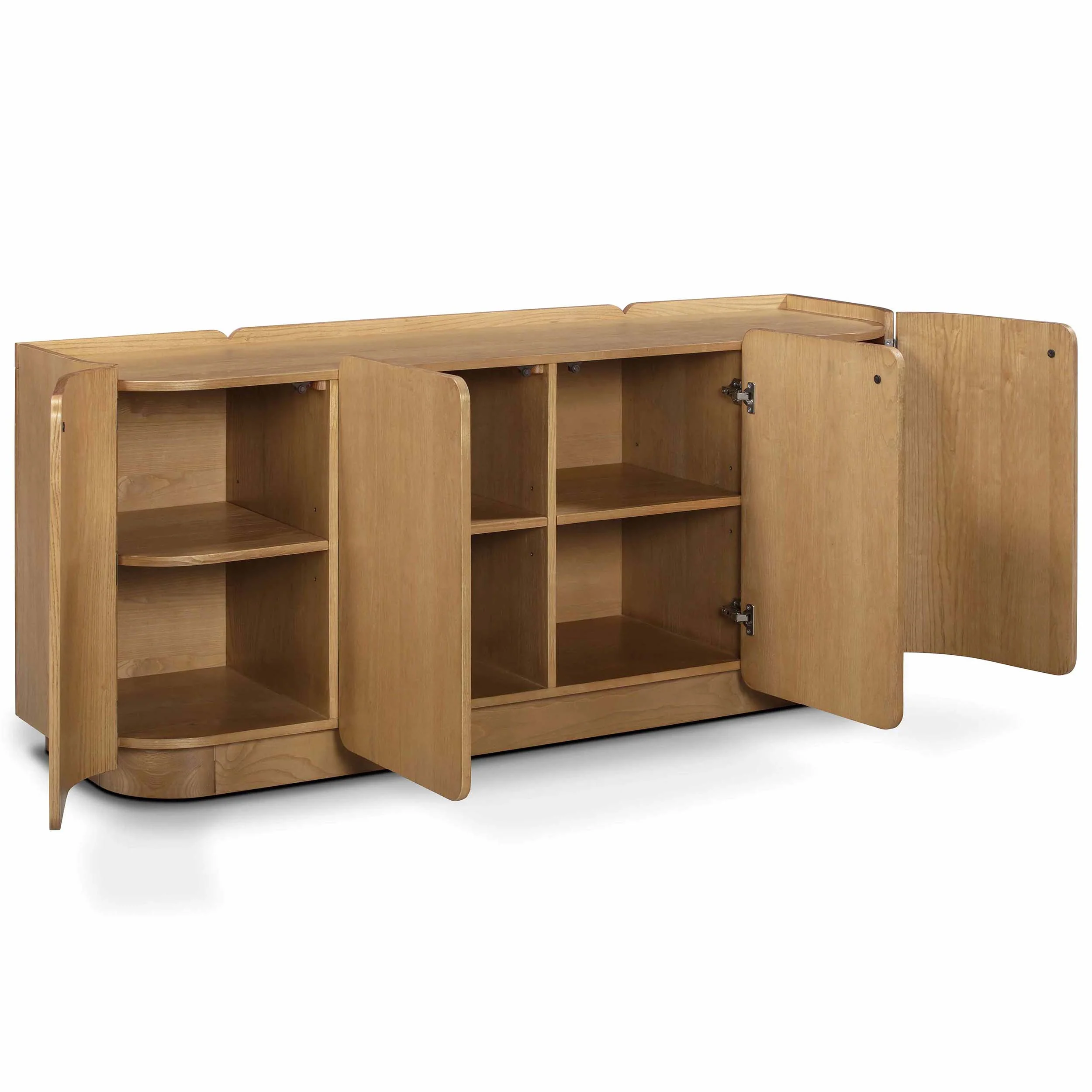 Moora 4-Door Sideboard, Natural Ash - Image 4