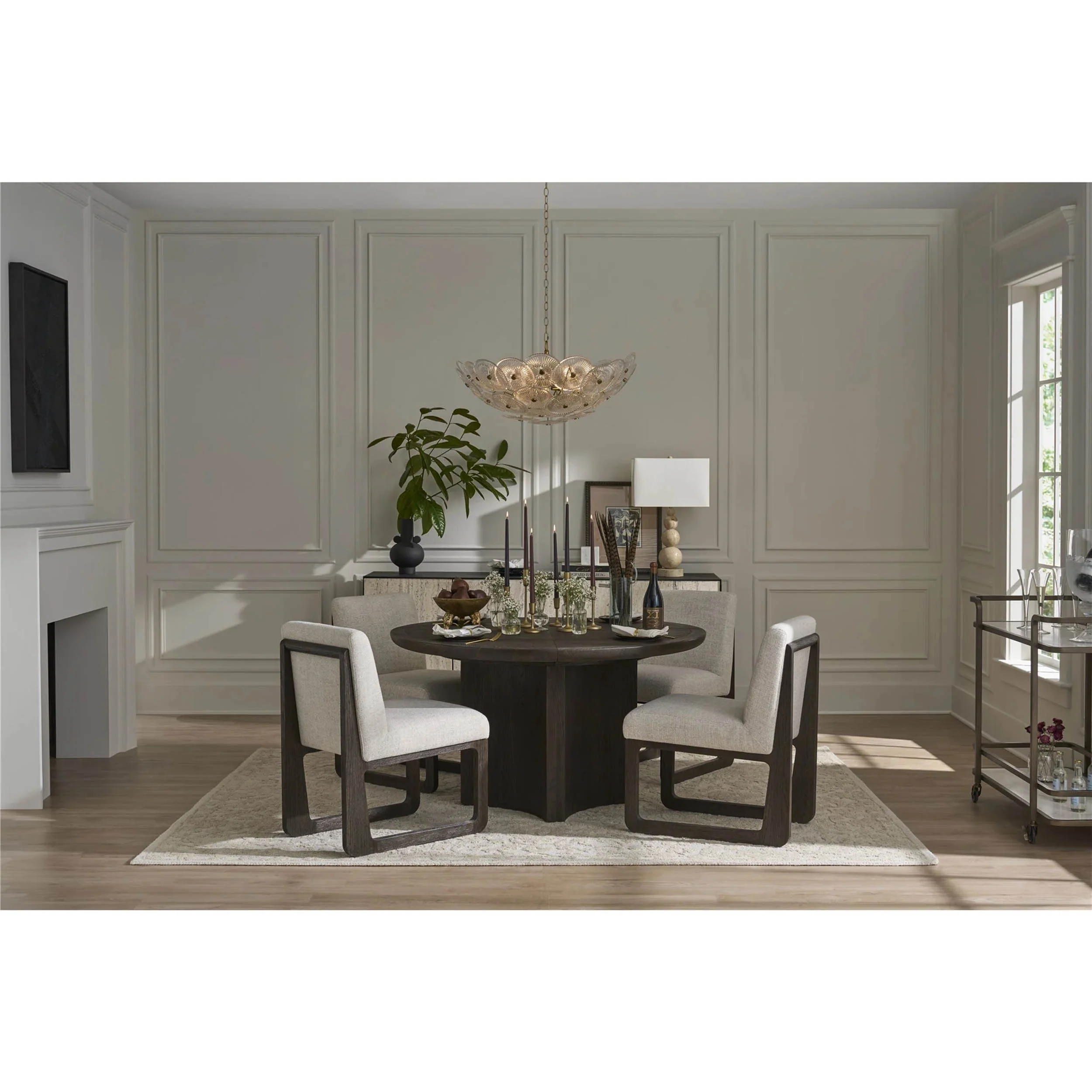 Modern Side Chair, Sable, Set of 2 - Image 5