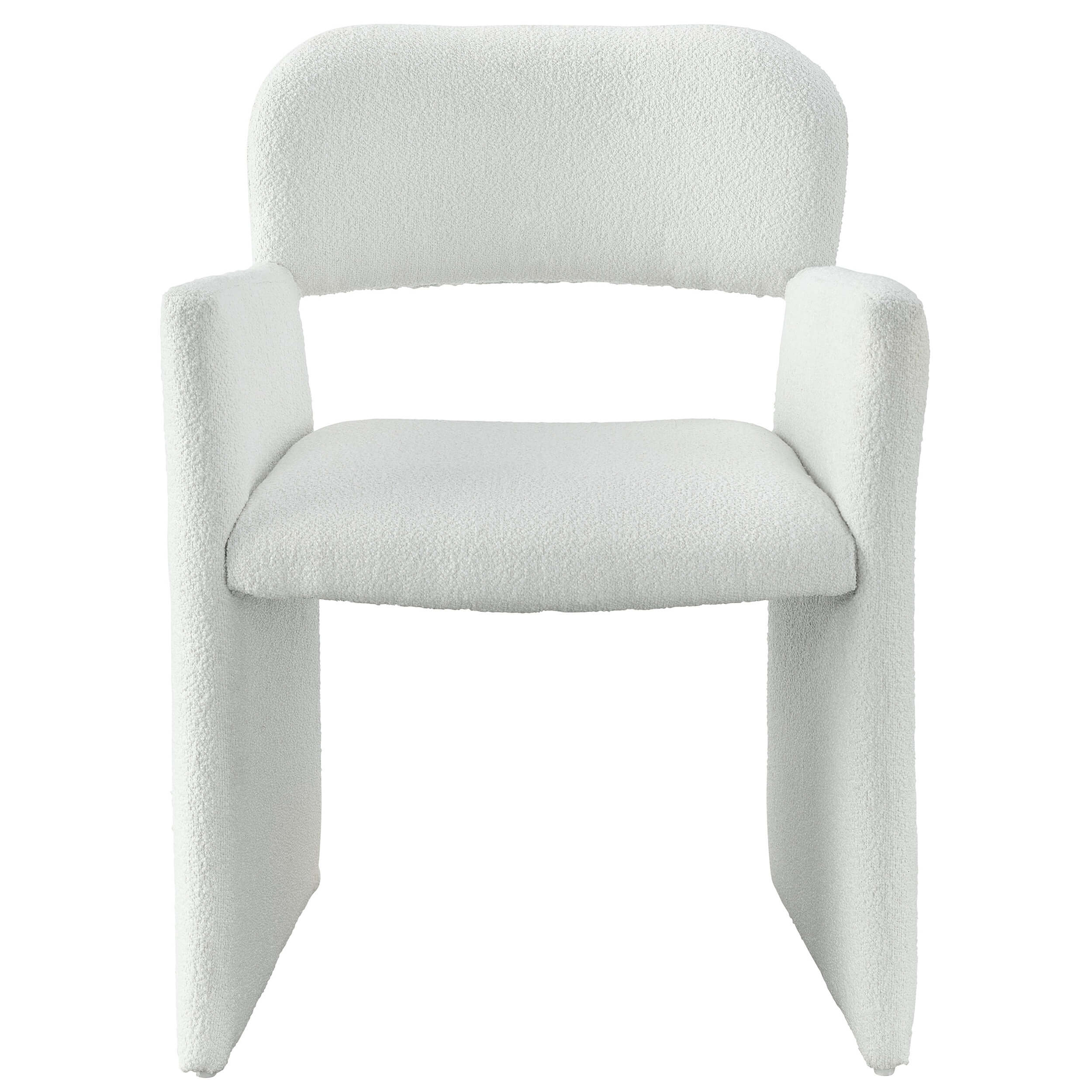 Morel Arm Chair, Canberra Ivory - Image 2