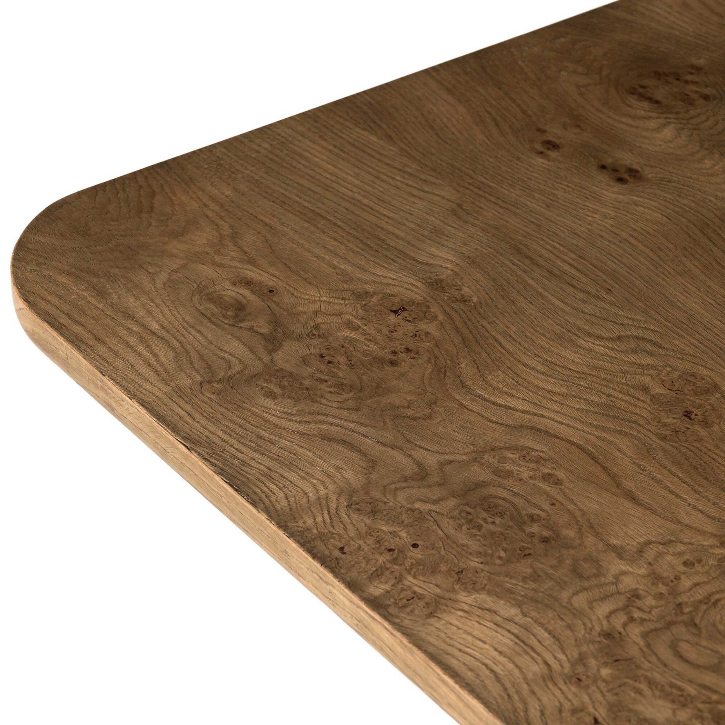 Morley Dining Table, Rye Medium Burl - Image 5