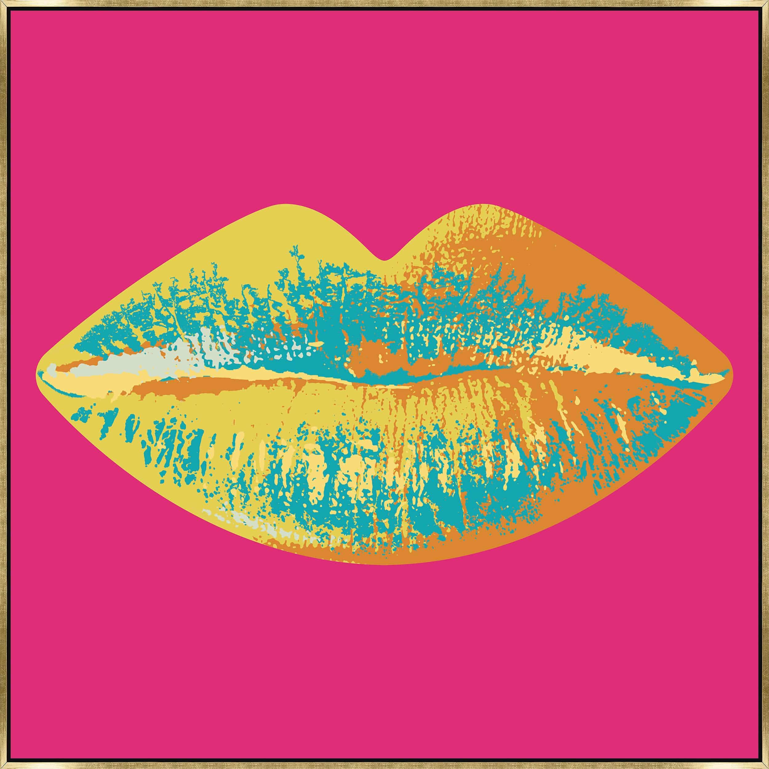 Muah! VI Framed