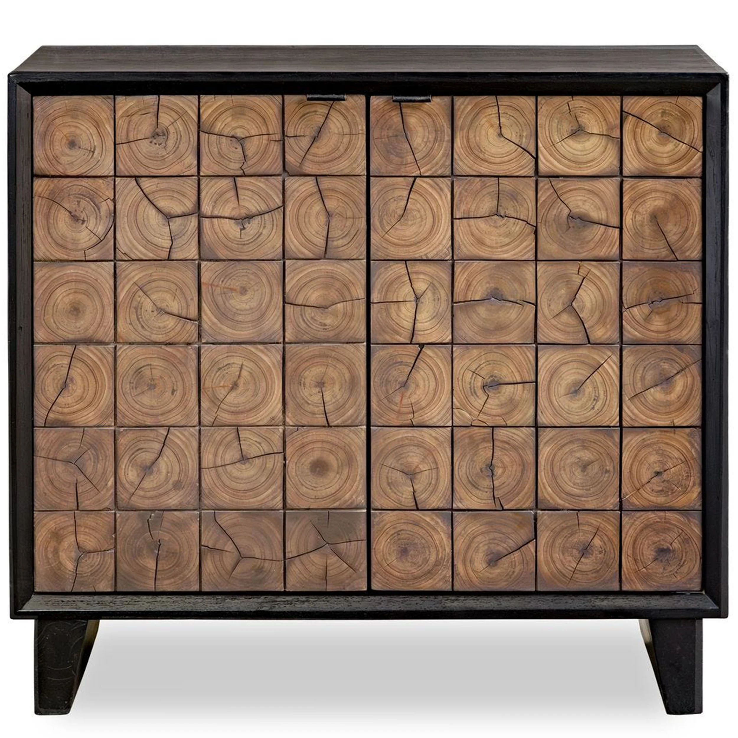 Muestra 2 Door Cabinet, Black - Image 2