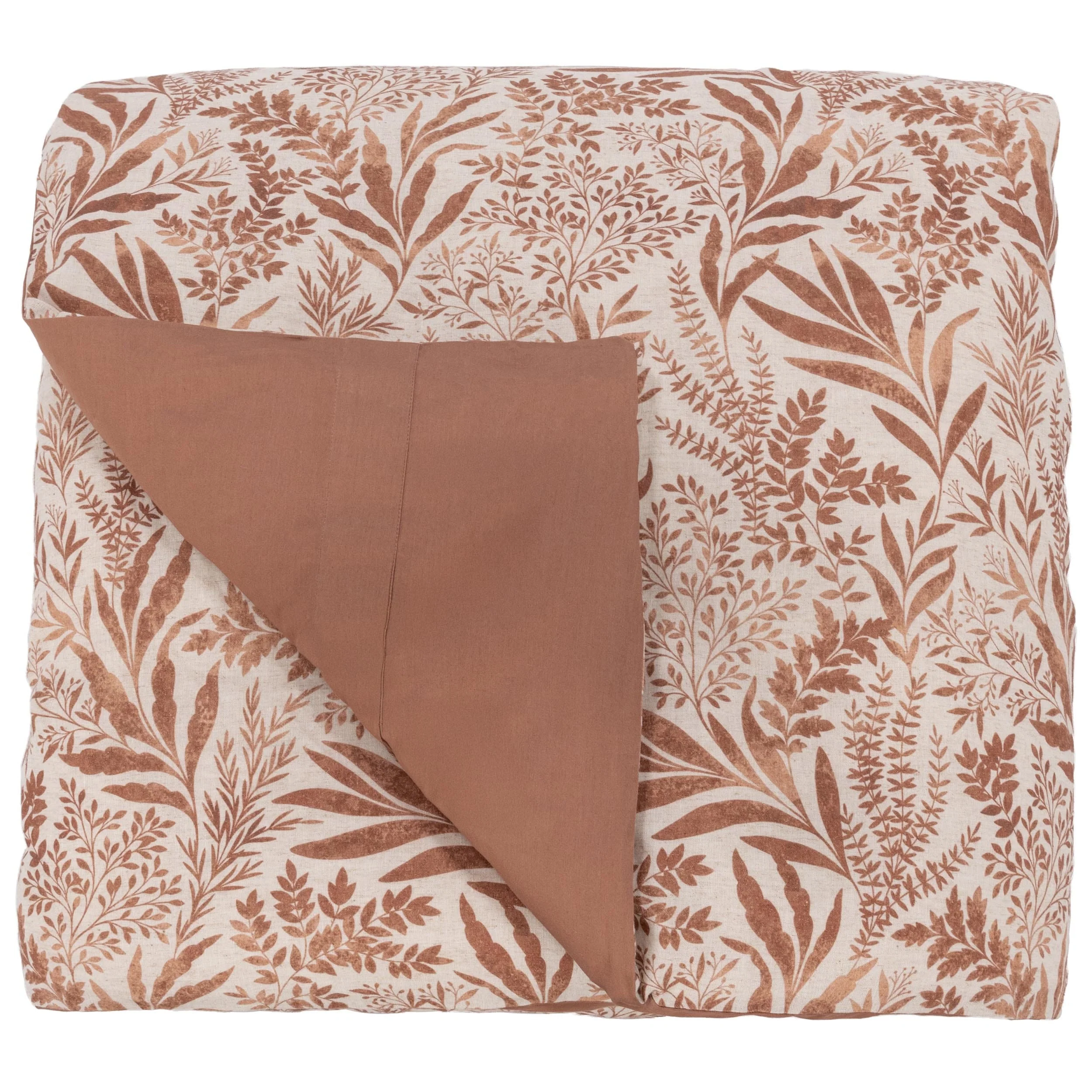 Mulberry Duvet Set, Chestnut Brown - Image 2