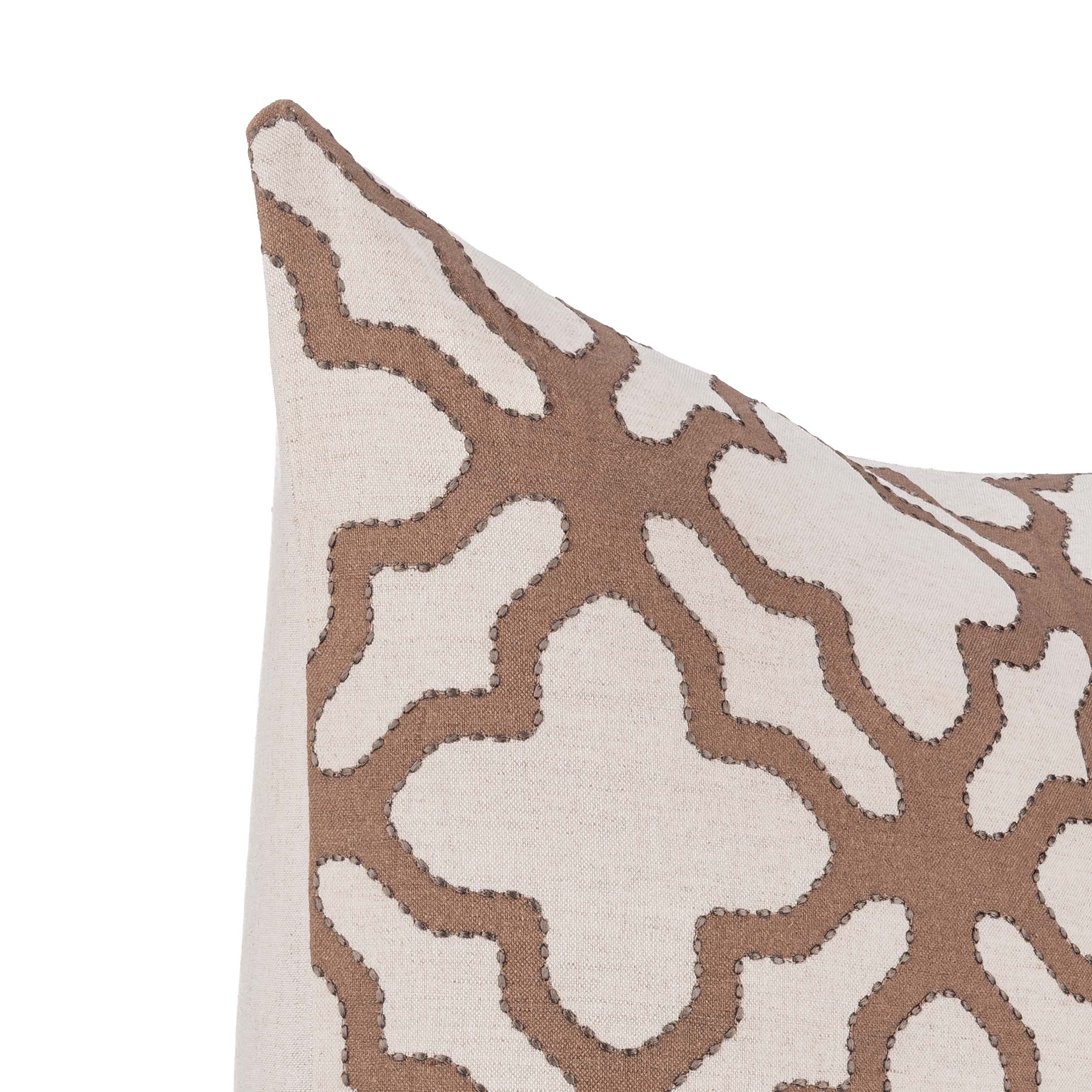Mullan Pillow, Frothed Brown - Image 5