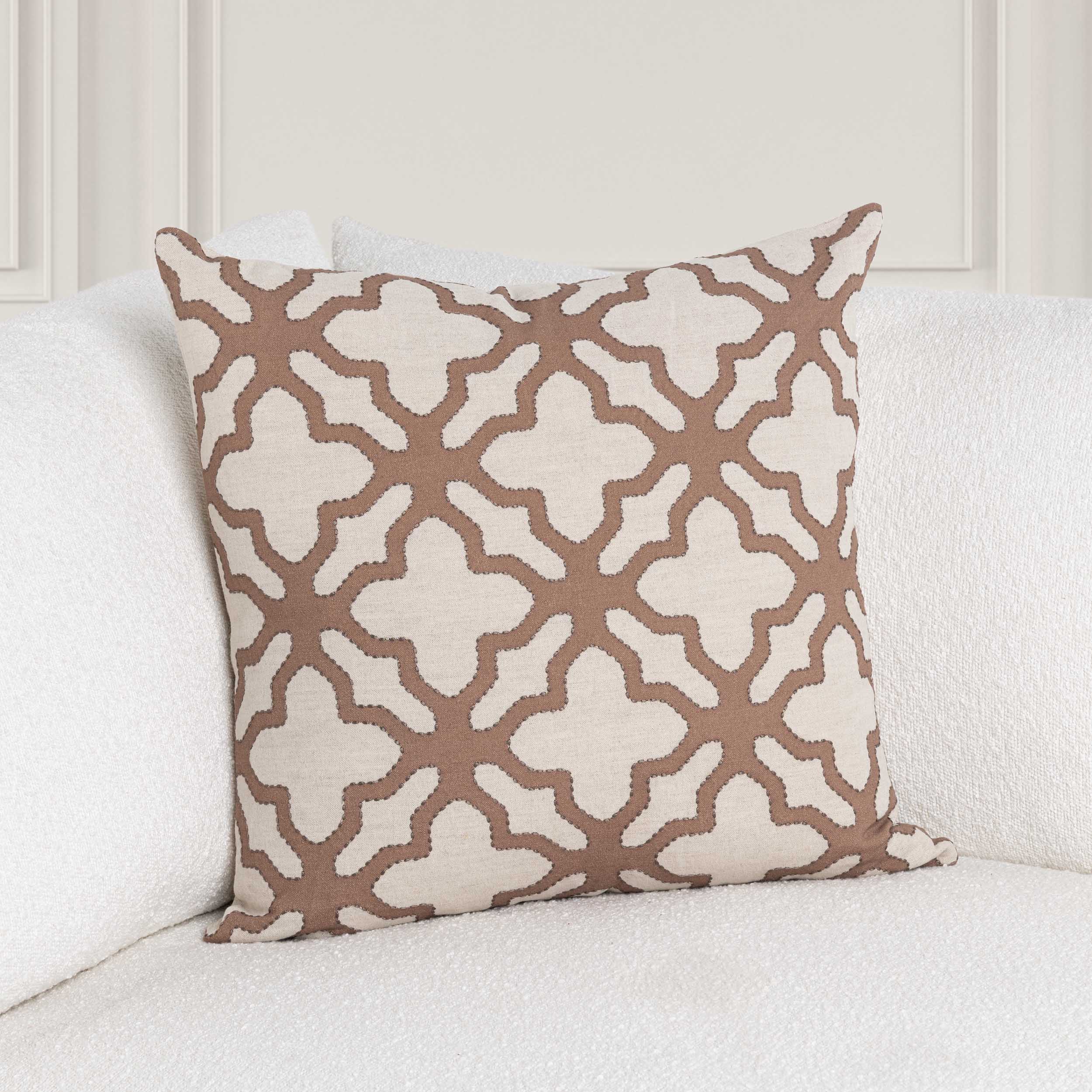 Mullan Pillow, Frothed Brown - Image 6