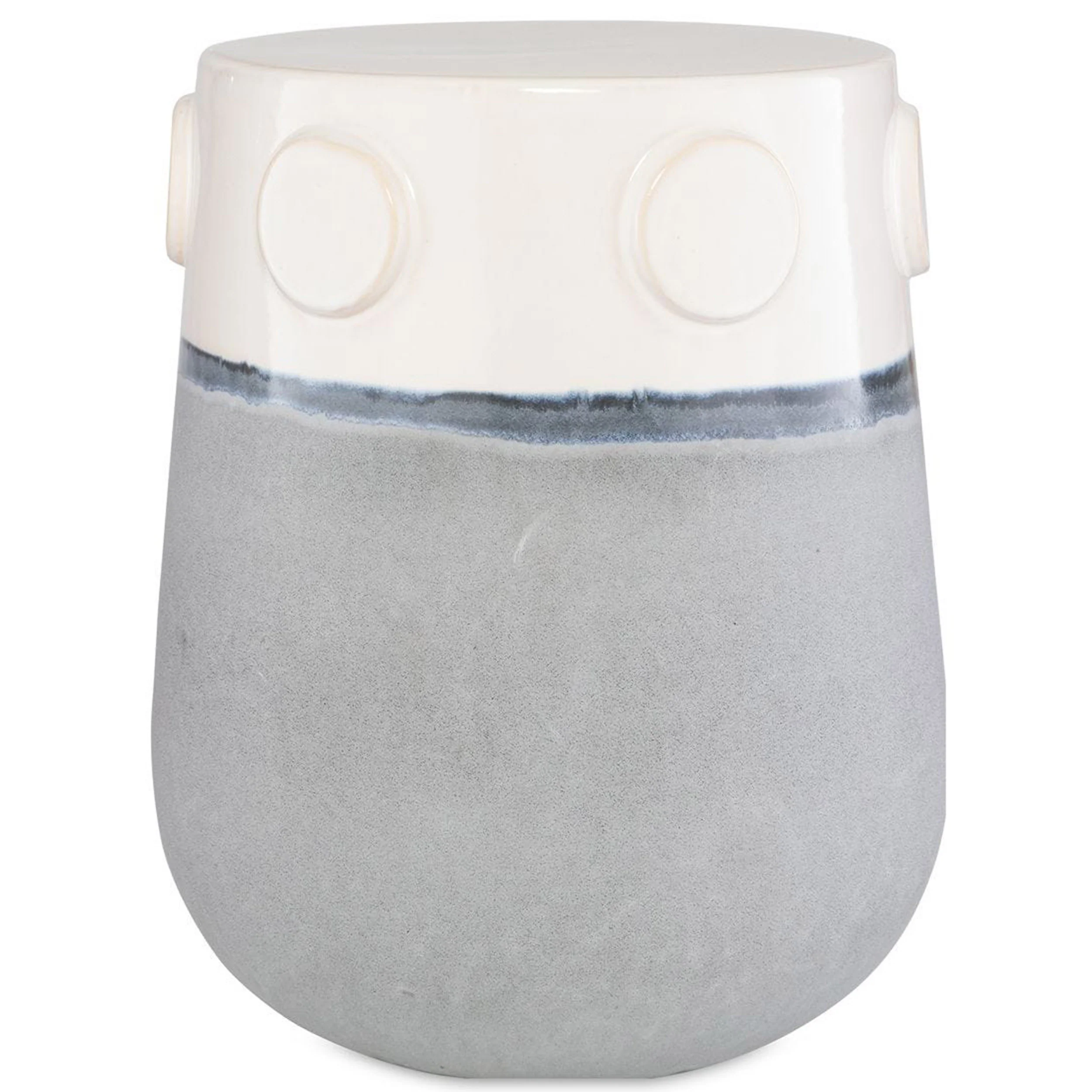 Mulvane Garden Stool, Blue Gray