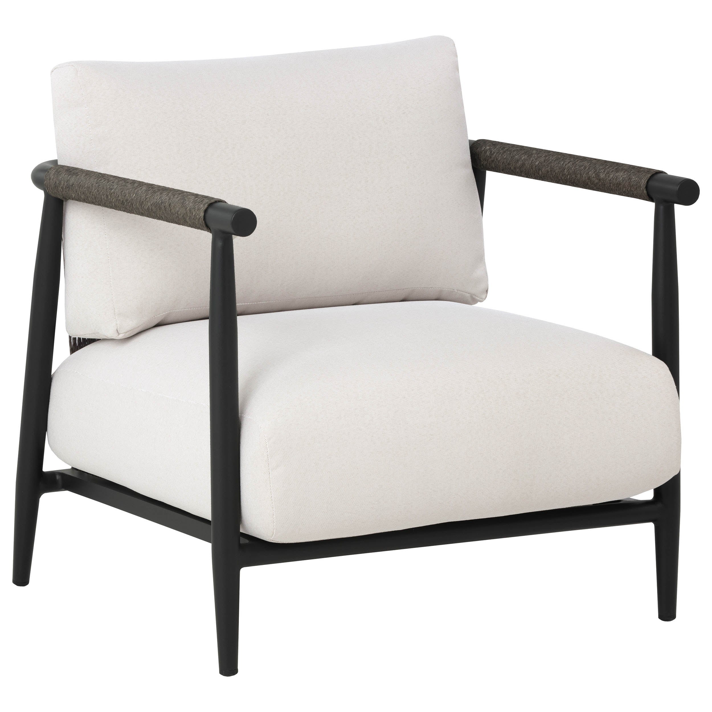 Muros Lounge Chair, Black