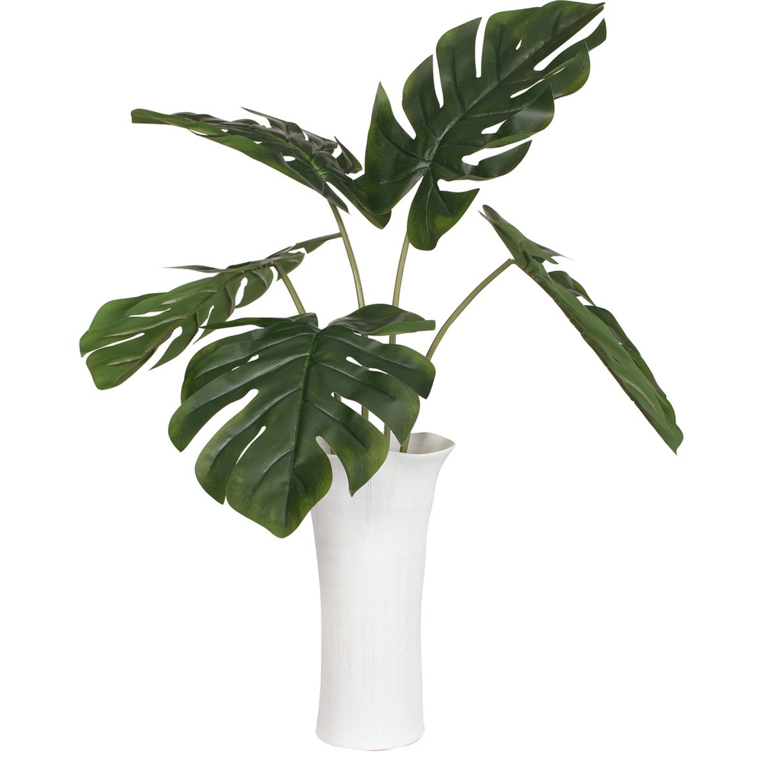 Muse Monstera Centerpiece, White - Image 3