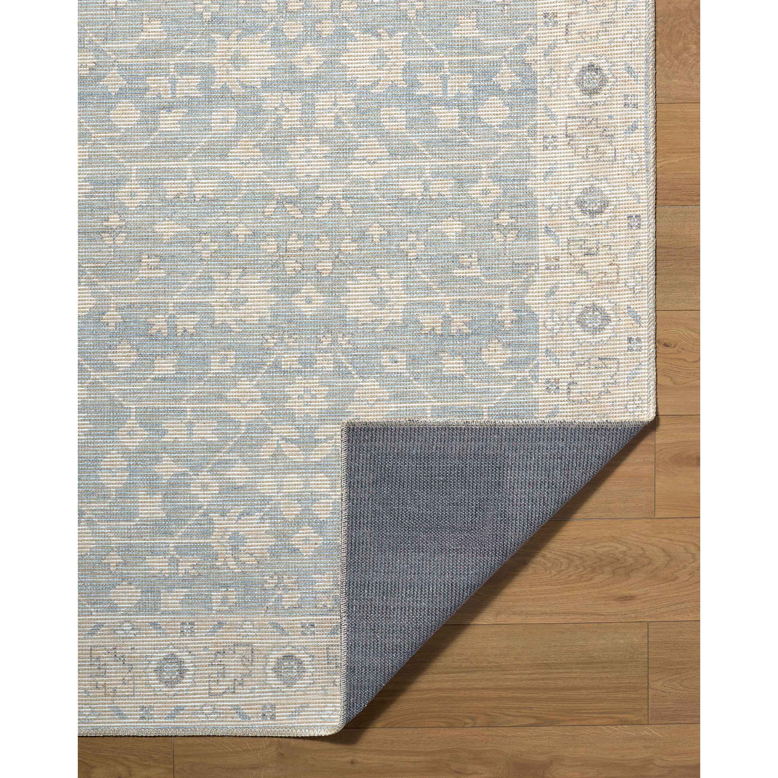 Nabela Noor Home x Livabliss Rug Asha NBAS-2304, Sky Blue - Image 3