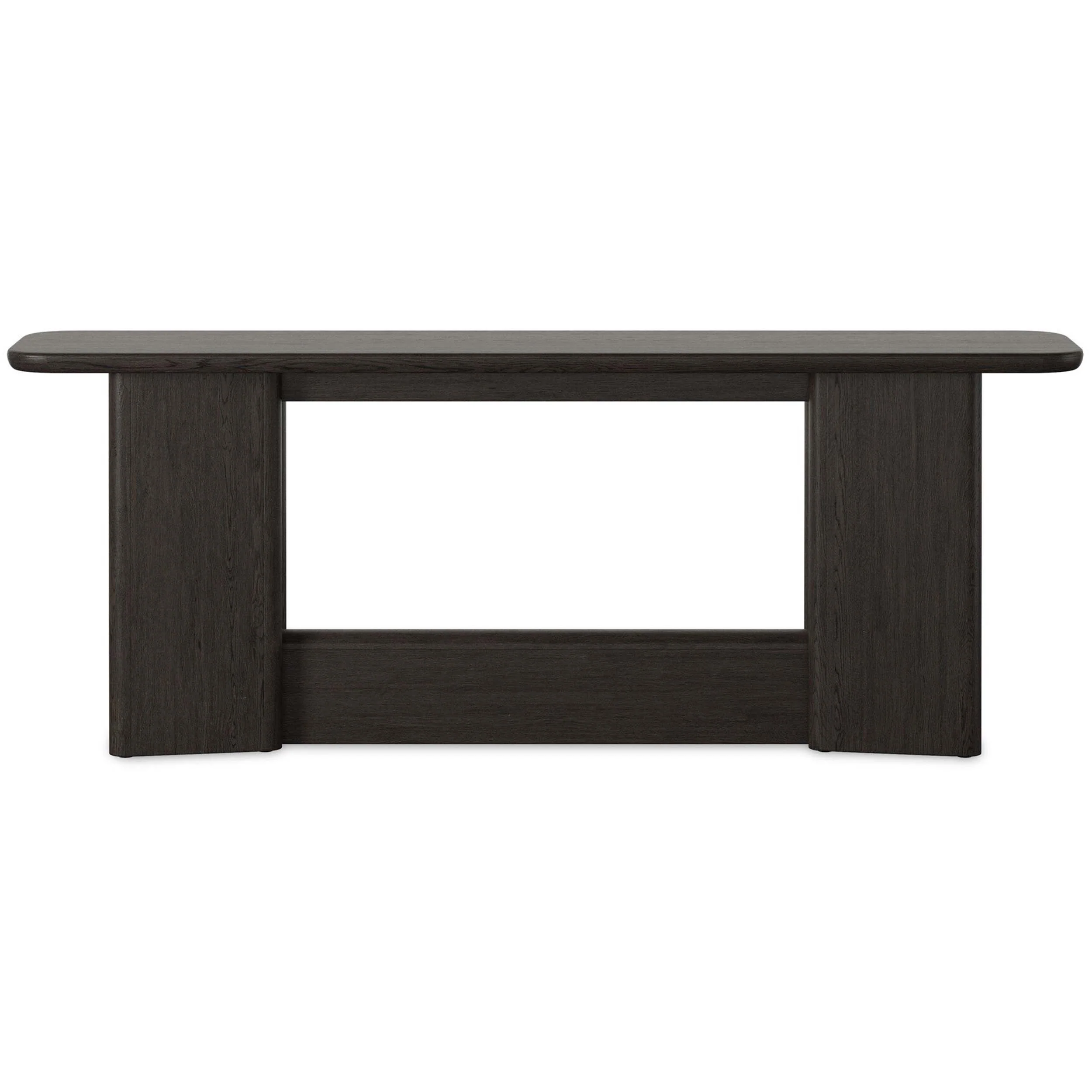 Nadine Console Table, Smoked Black by Four Hands - Image 2