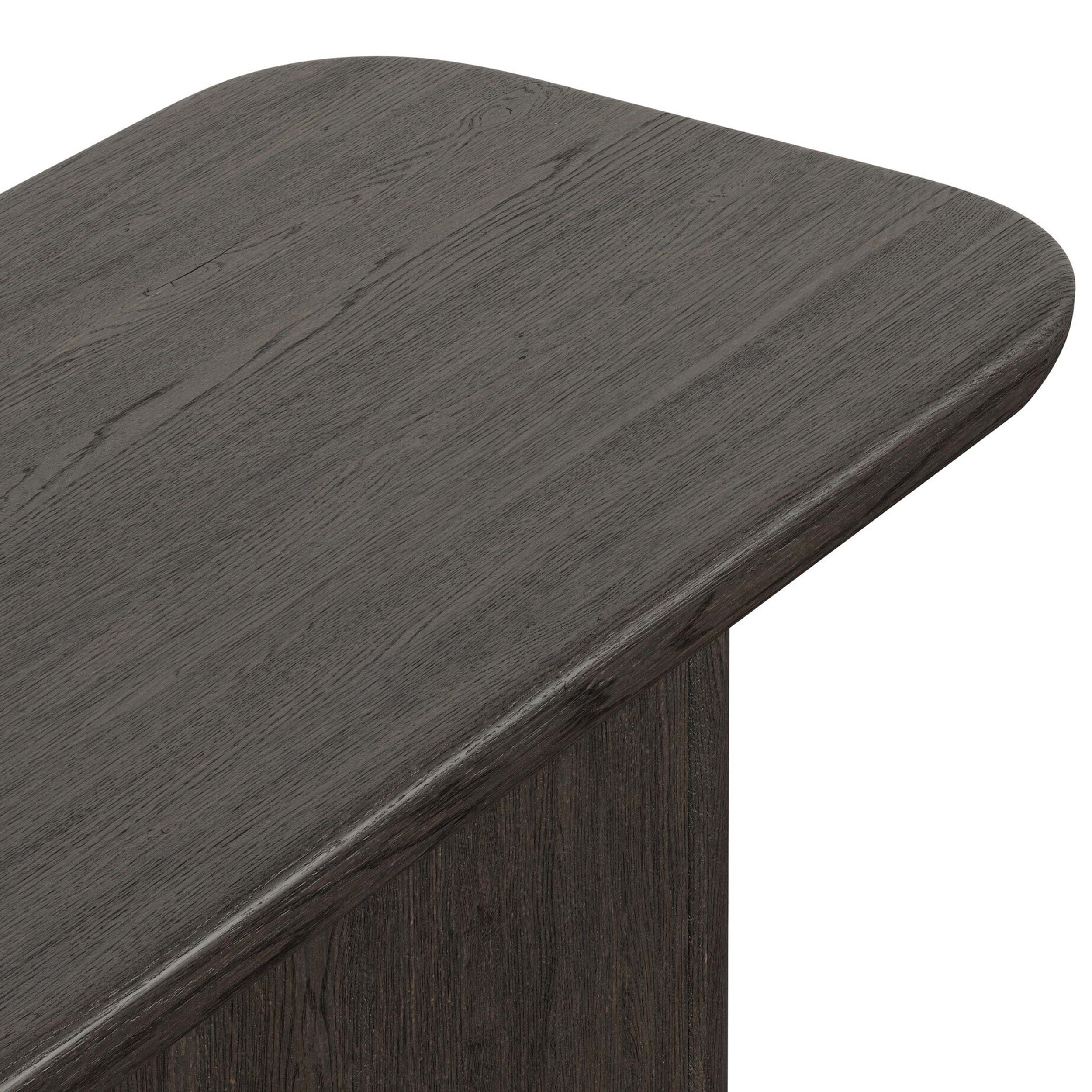 Nadine Console Table, Smoked Black by Four Hands - Image 4