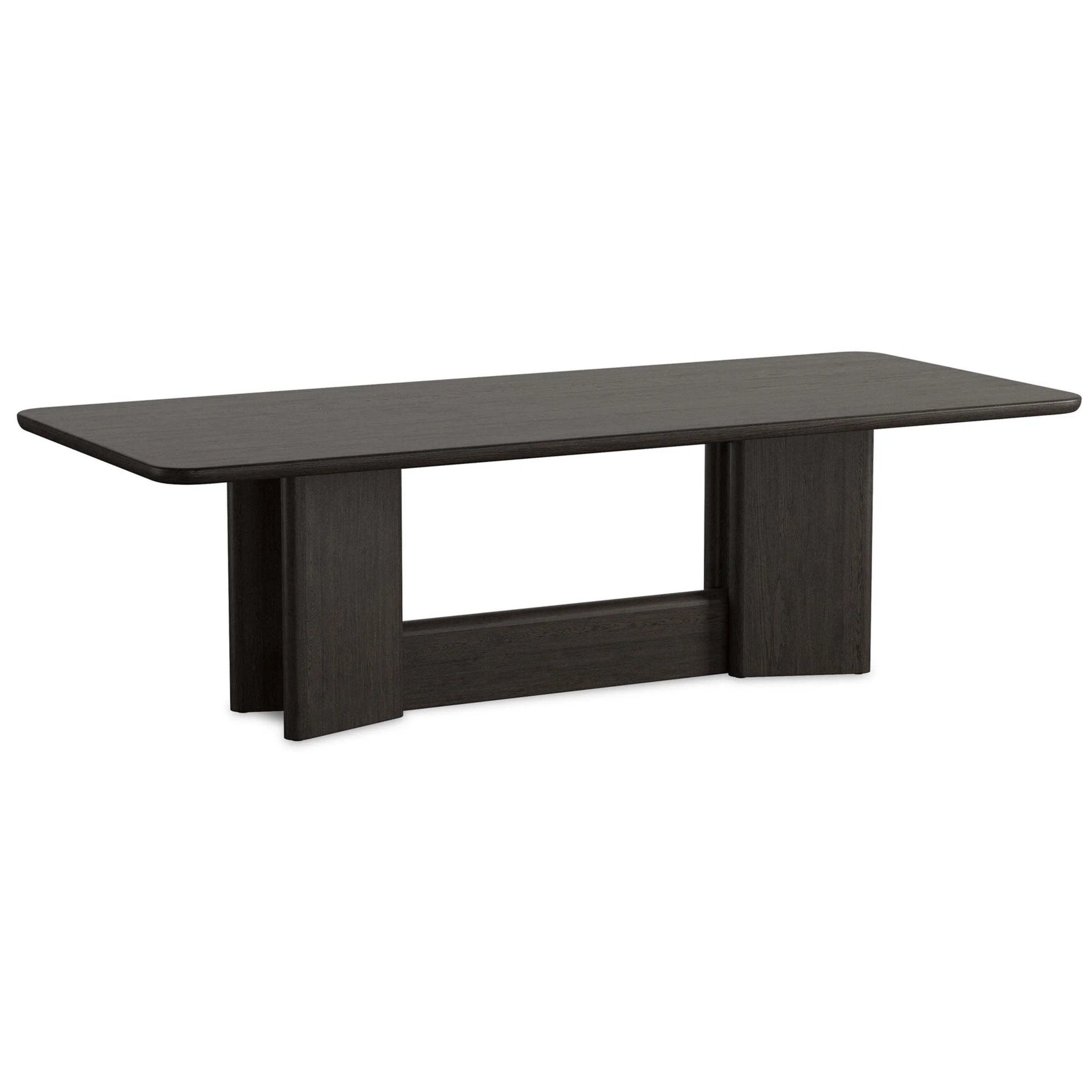 Nadine Dining Table, Smoked Black by Four Hands